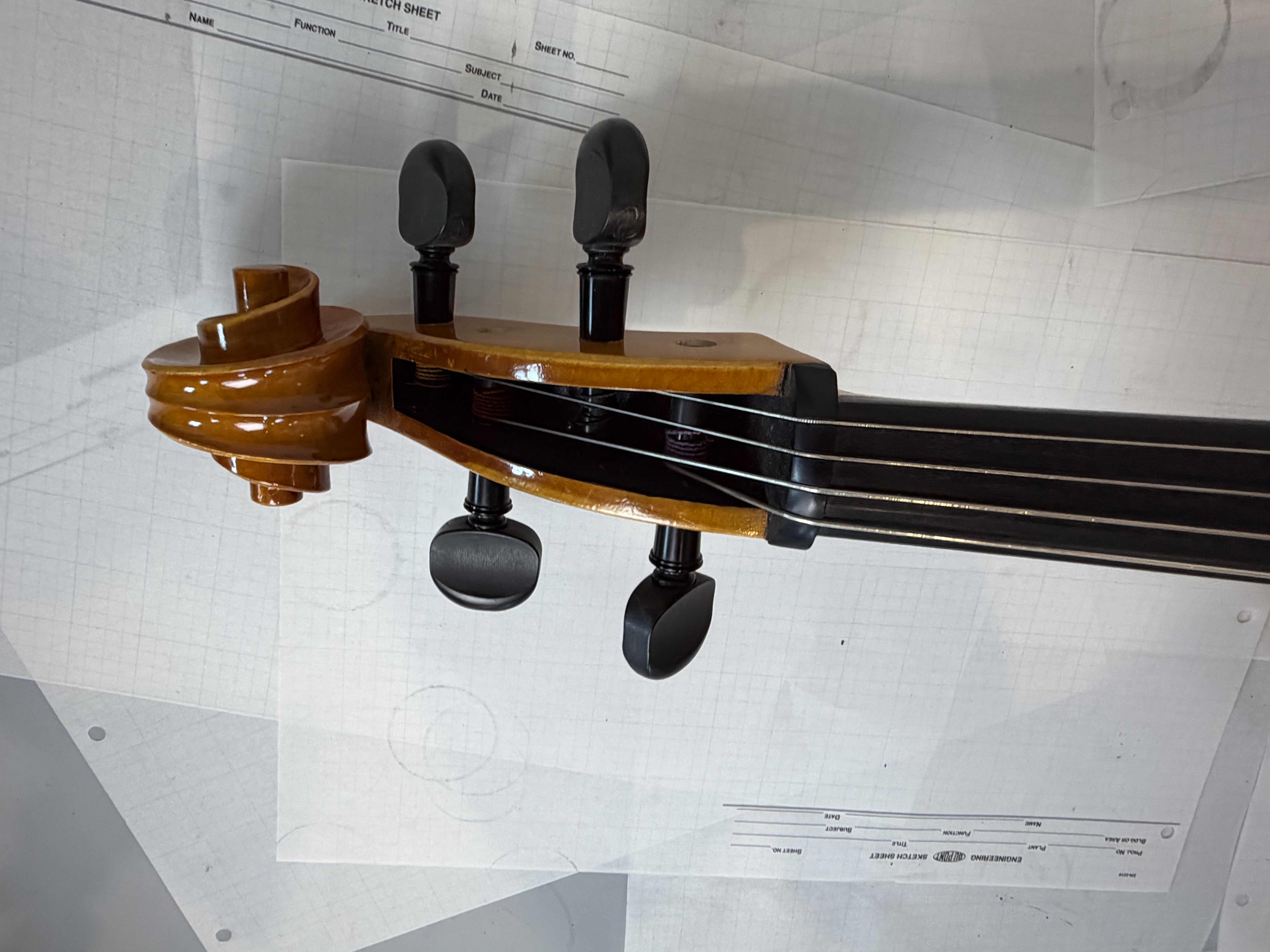 Strobel MC-100 4/4 Full Size Cello — Eastman Strings 2008, Carbon Bow