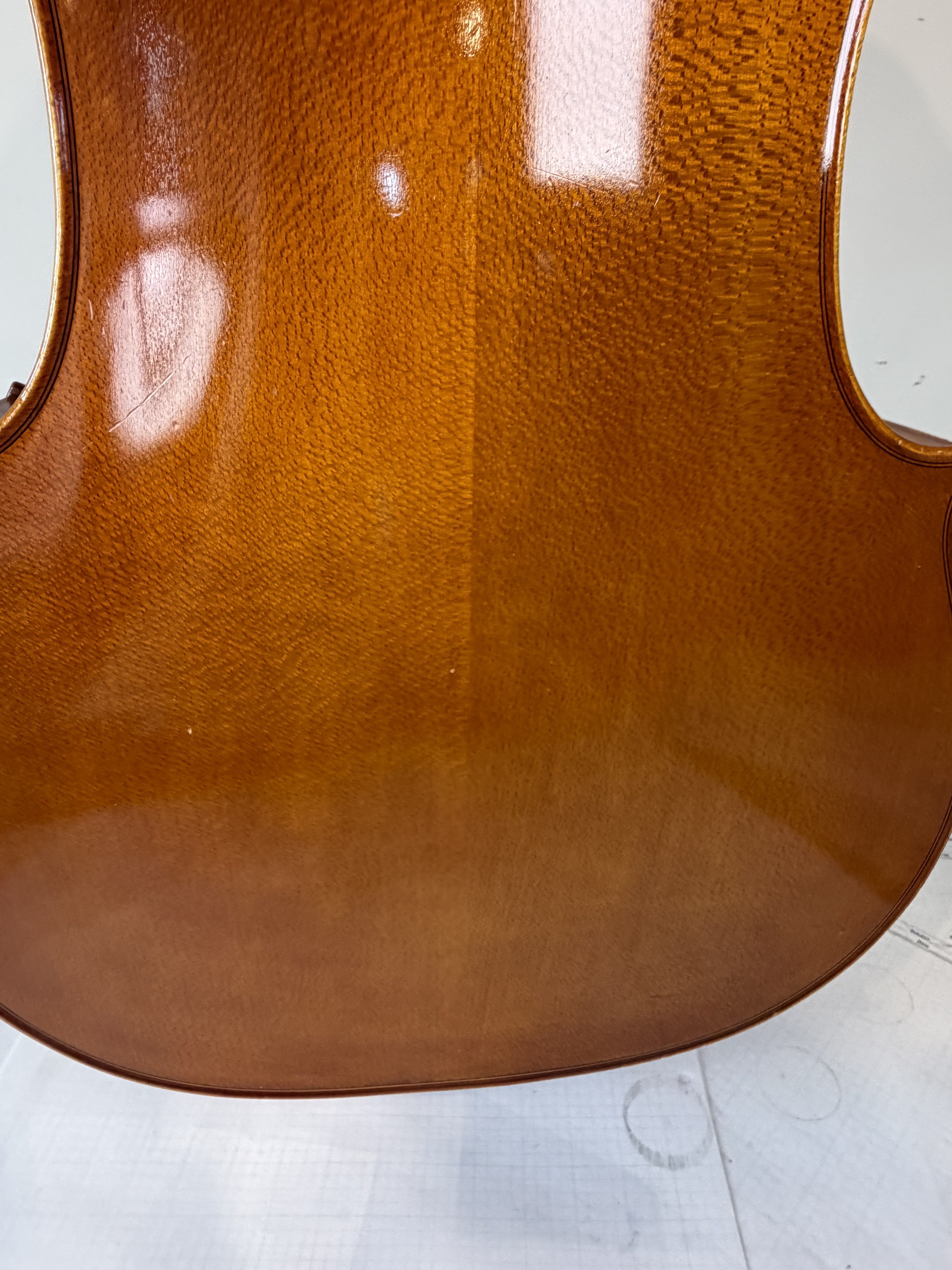 Strobel MC-100 4/4 Full Size Cello — Eastman Strings 2008, Carbon Bow