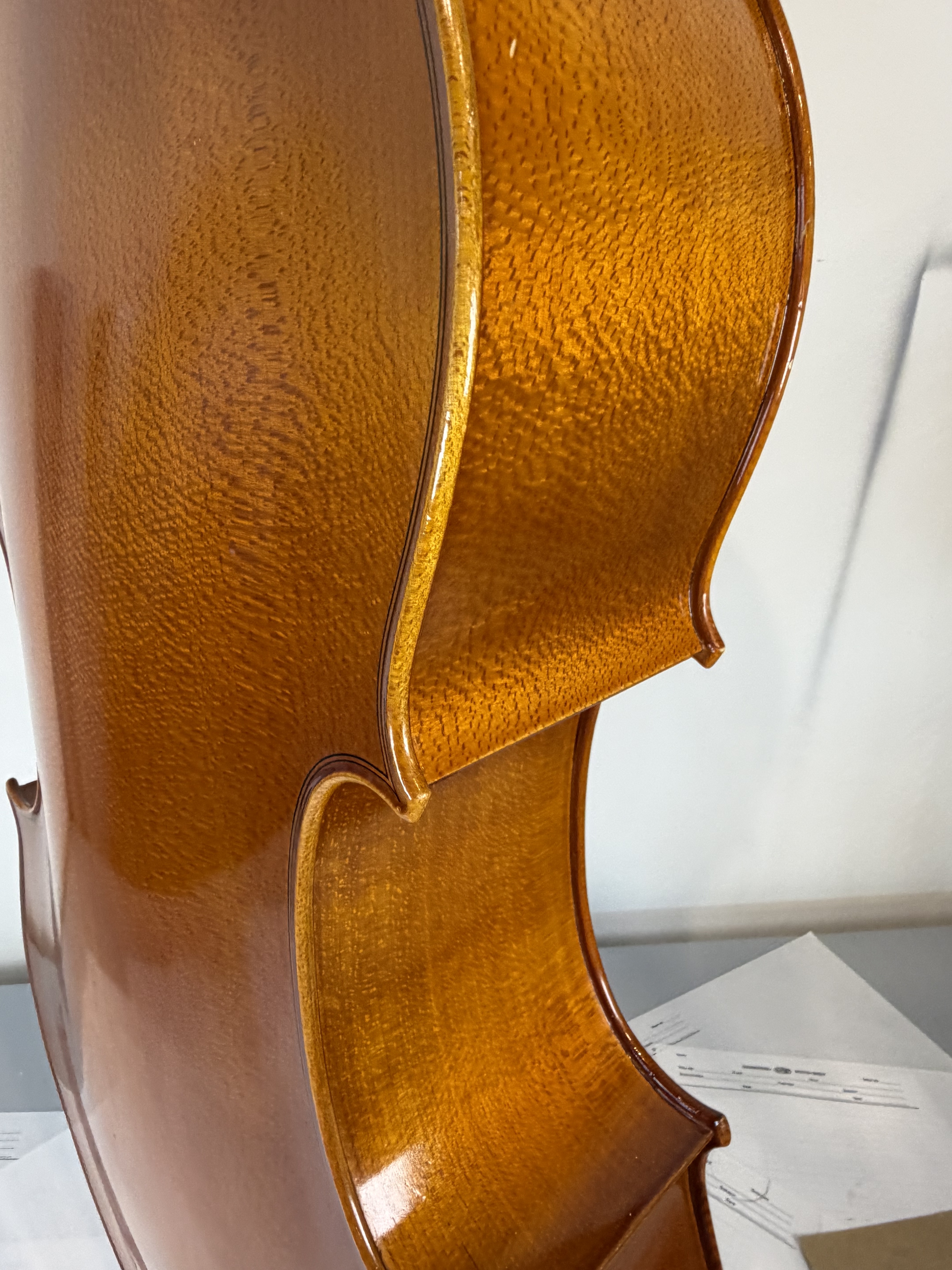 Strobel MC-100 4/4 Full Size Cello — Eastman Strings 2008, Carbon Bow