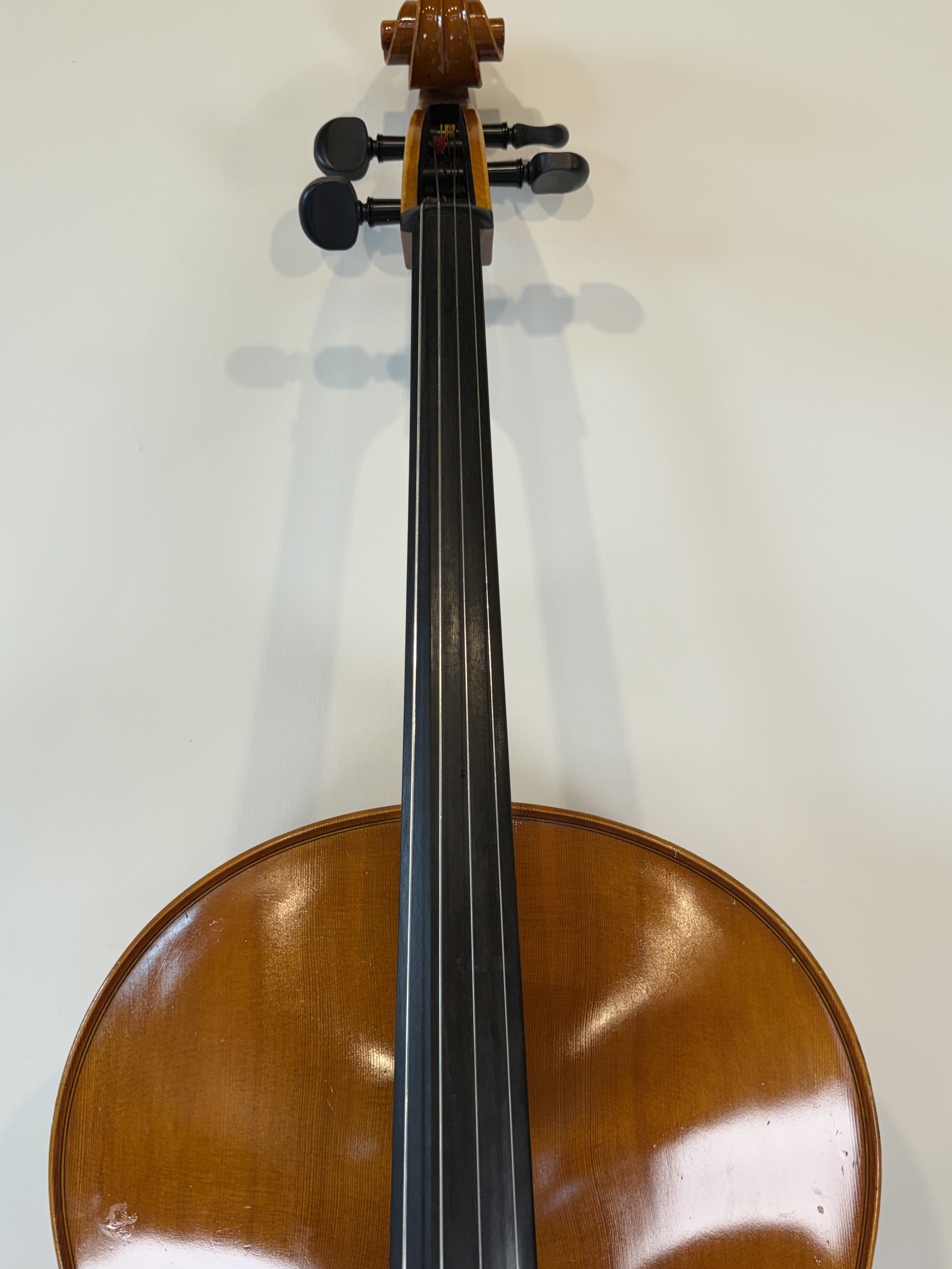 Strobel MC-100 4/4 Full Size Cello — Eastman Strings 2008, Carbon Bow