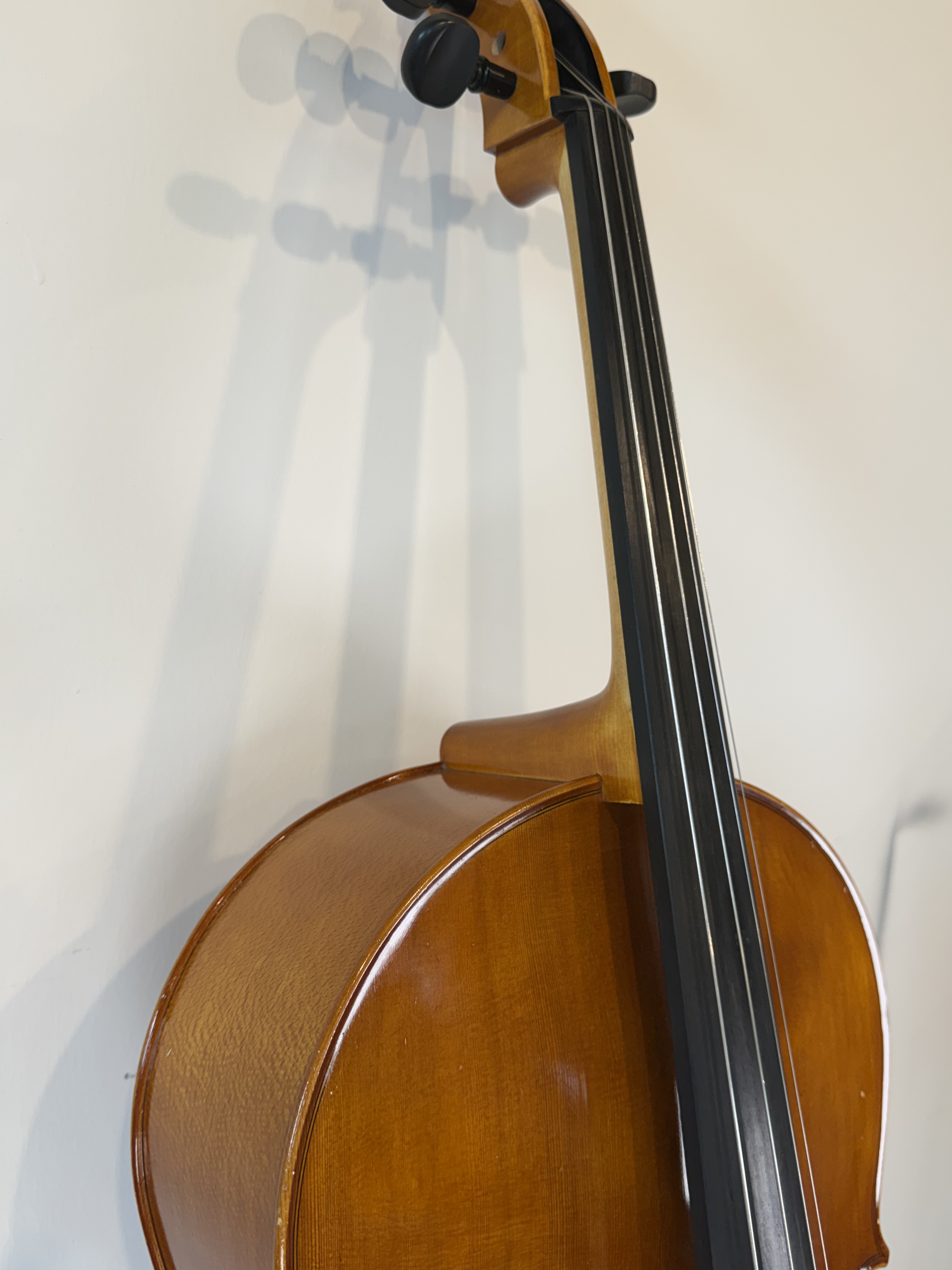 Strobel MC-100 4/4 Full Size Cello — Eastman Strings 2008, Carbon Bow