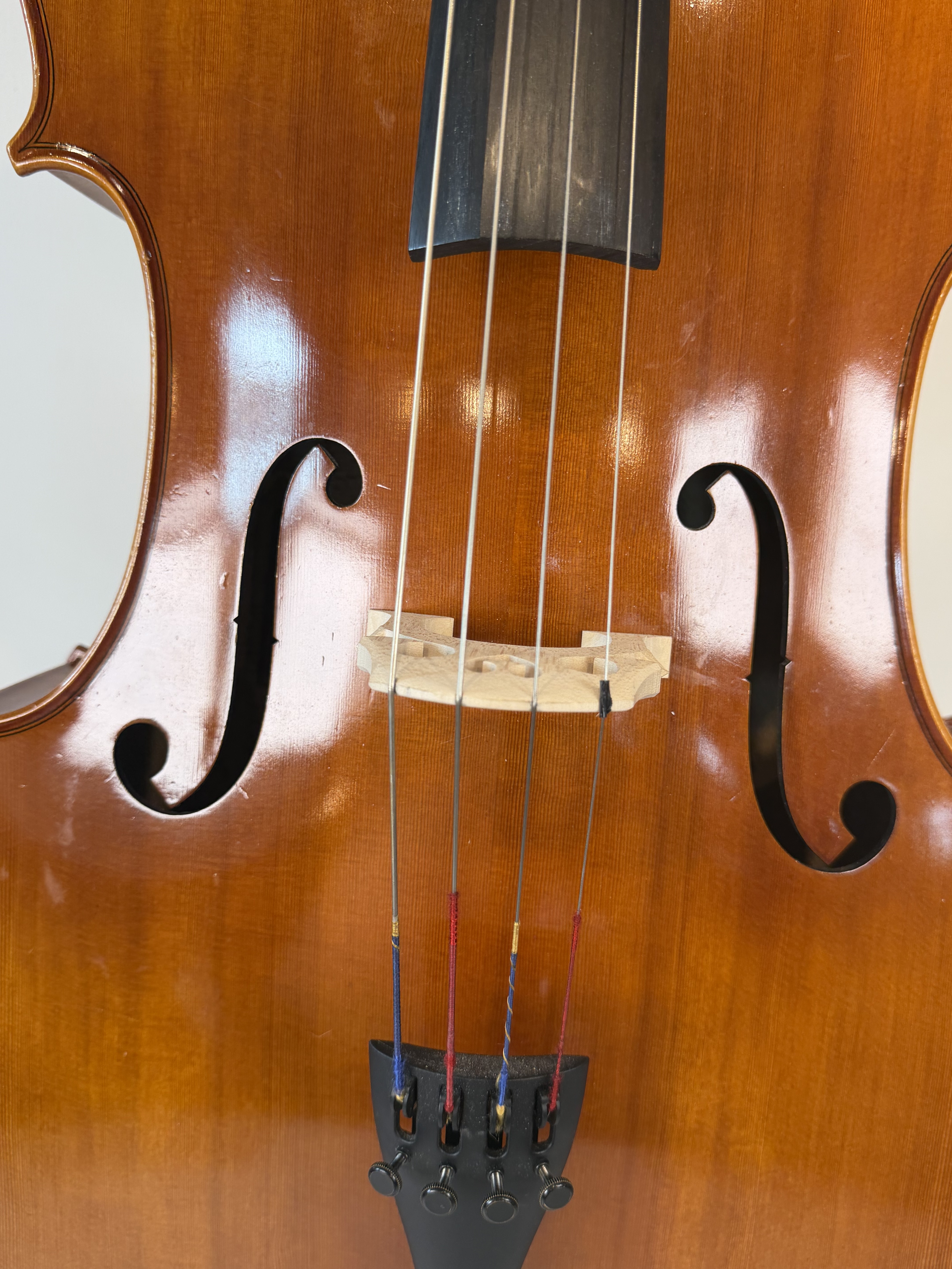 Strobel MC-100 4/4 Full Size Cello — Eastman Strings 2008, Carbon Bow