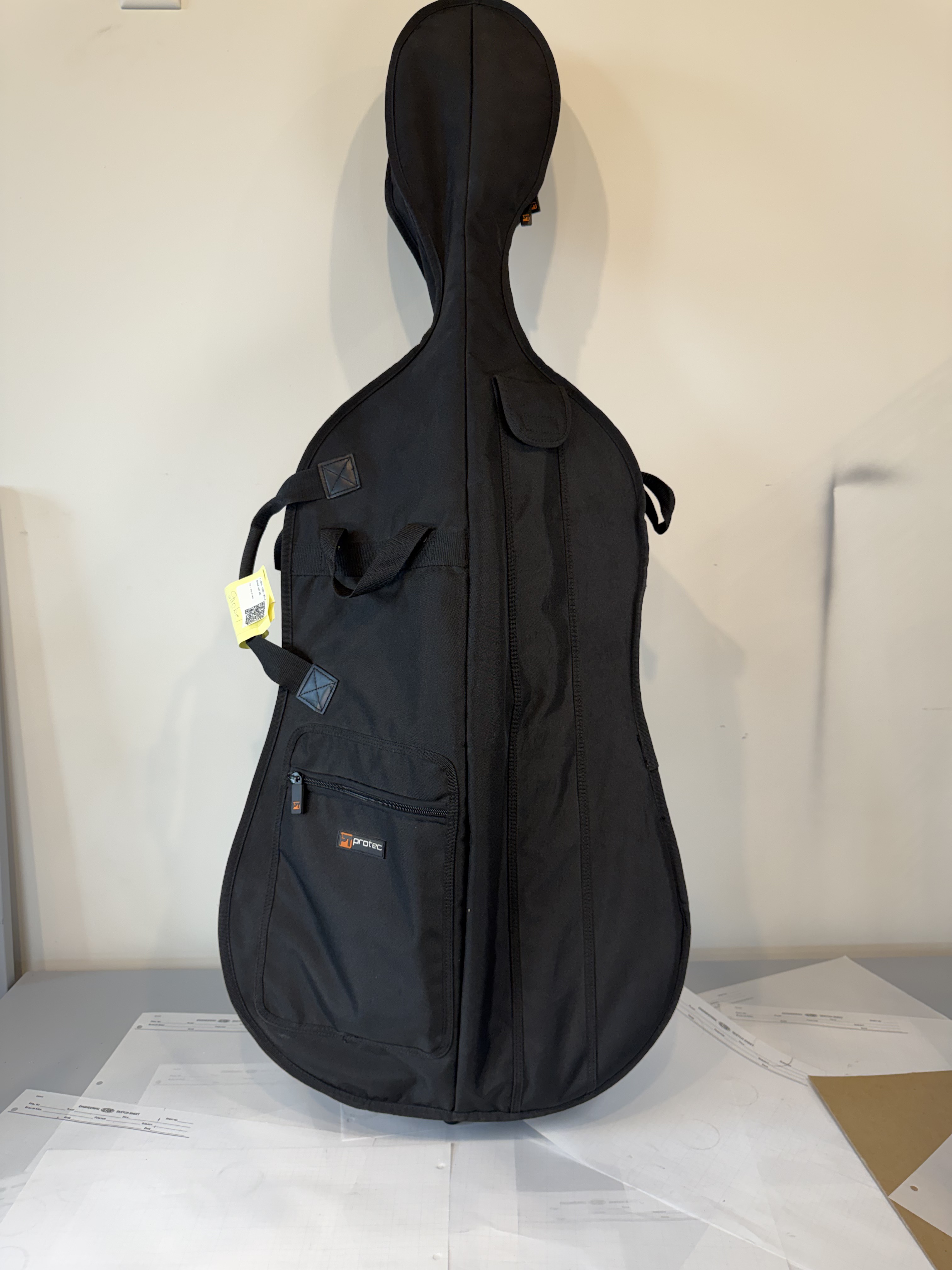 Strobel MC-100 4/4 Full Size Cello — Eastman Strings 2008, Carbon Bow