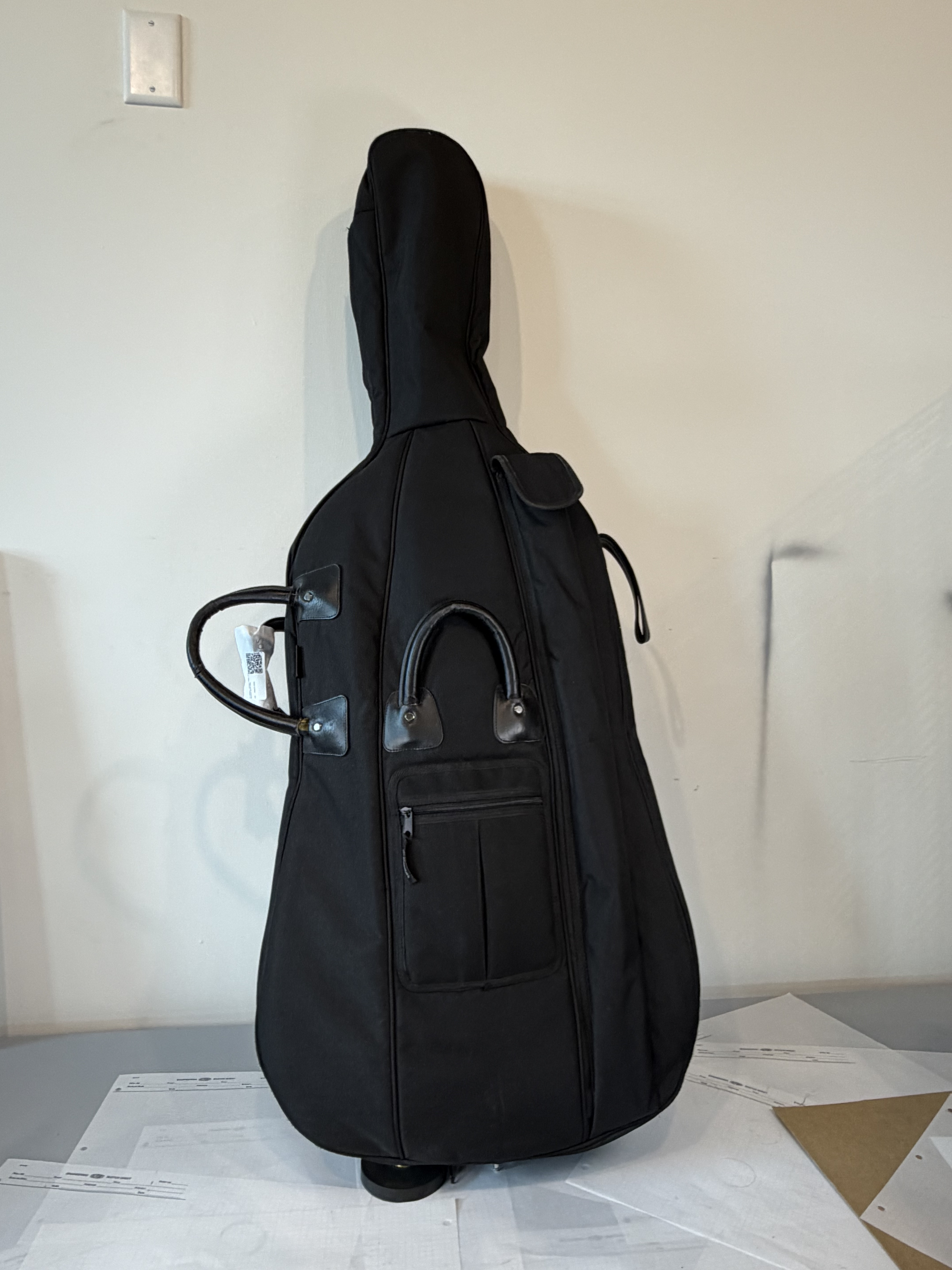 Strobel MC-100 4/4 Full Size Cello — Eastman Strings, 2008, Bow + Bag