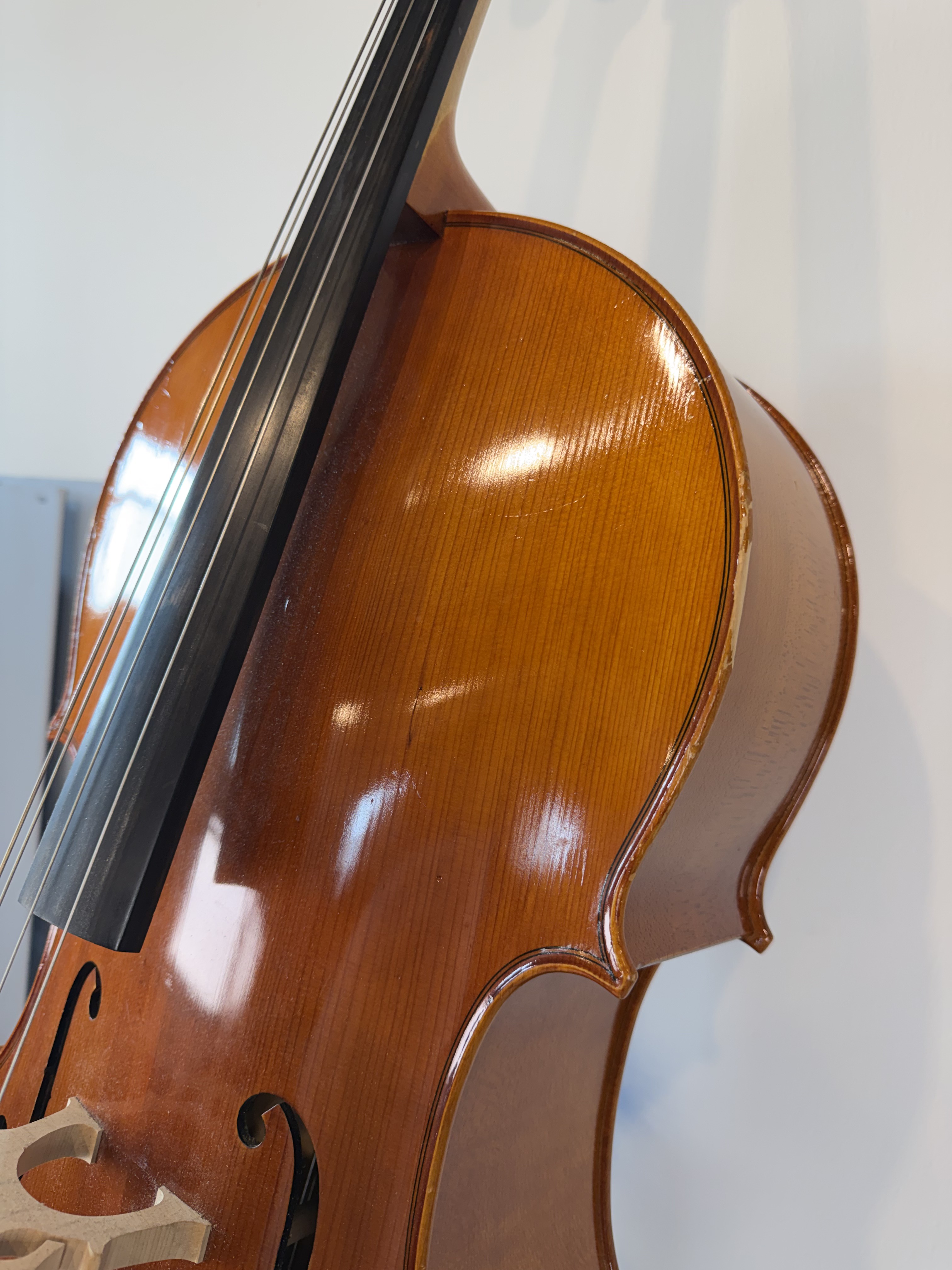 Strobel MC-100 4/4 Full Size Cello — Eastman Strings, 2008, Bow + Bag