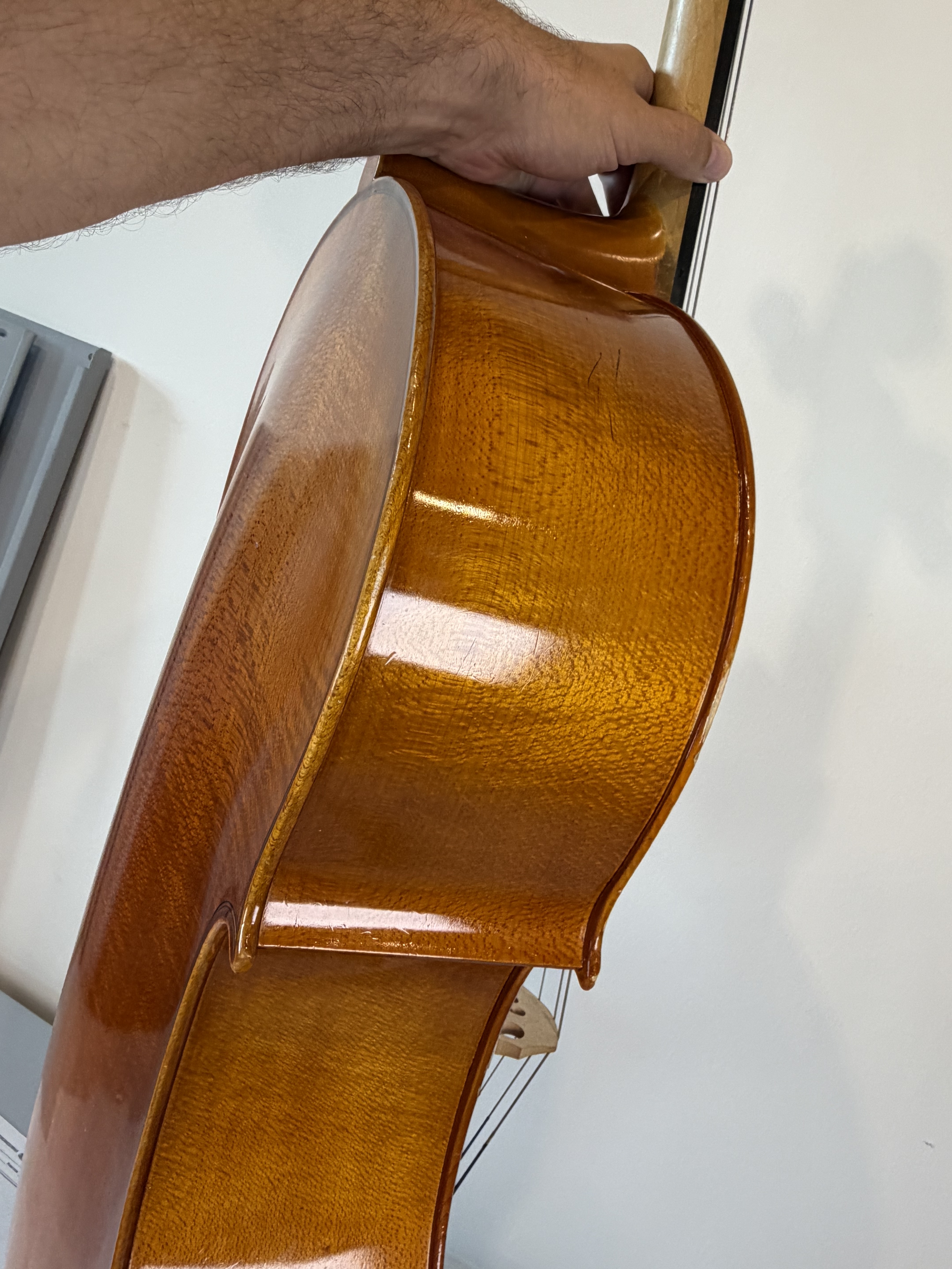 Strobel MC-100 4/4 Full Size Cello — Eastman Strings, 2008, Bow + Bag