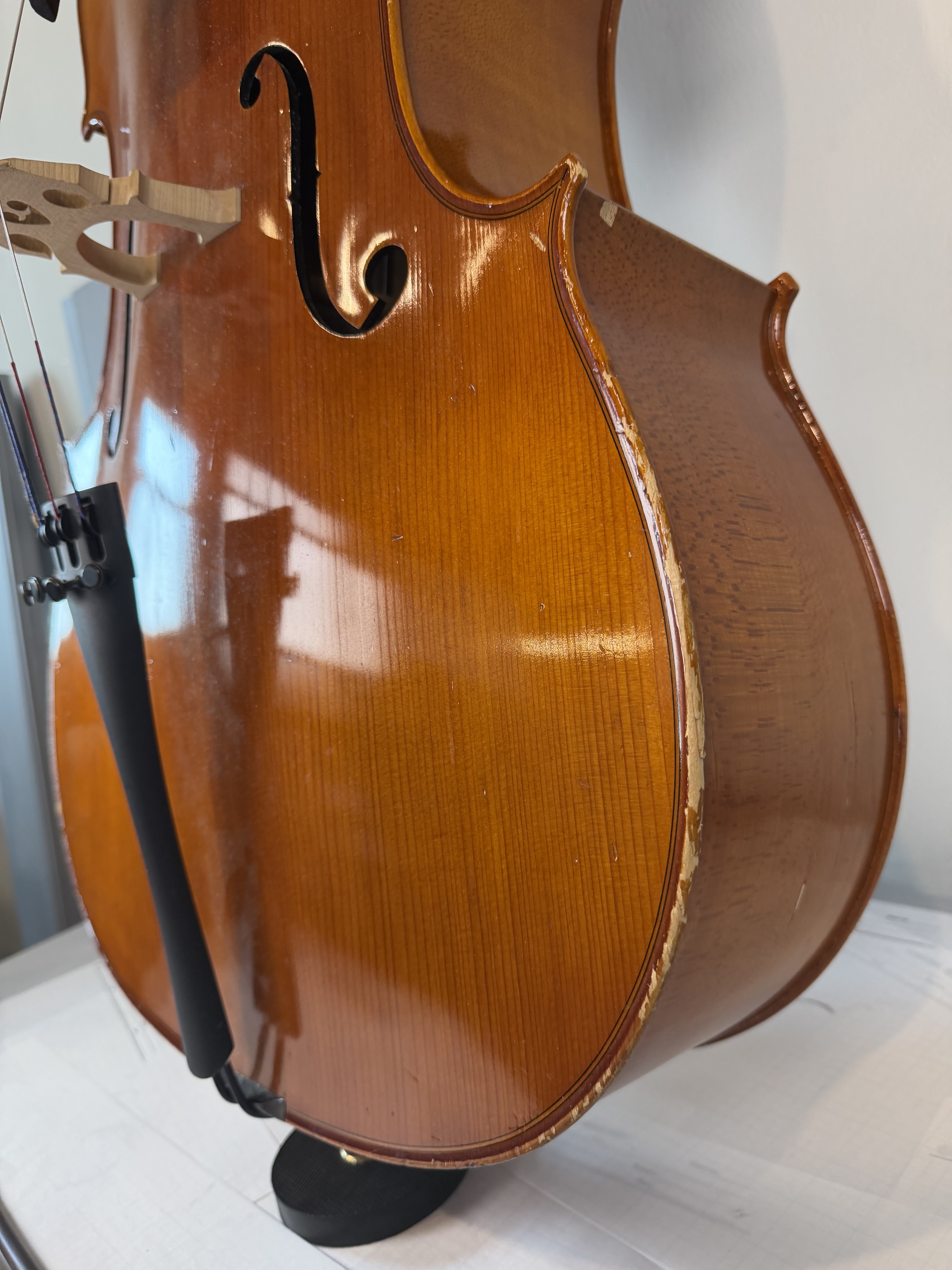 Strobel MC-100 4/4 Full Size Cello — Eastman Strings, 2008, Bow + Bag