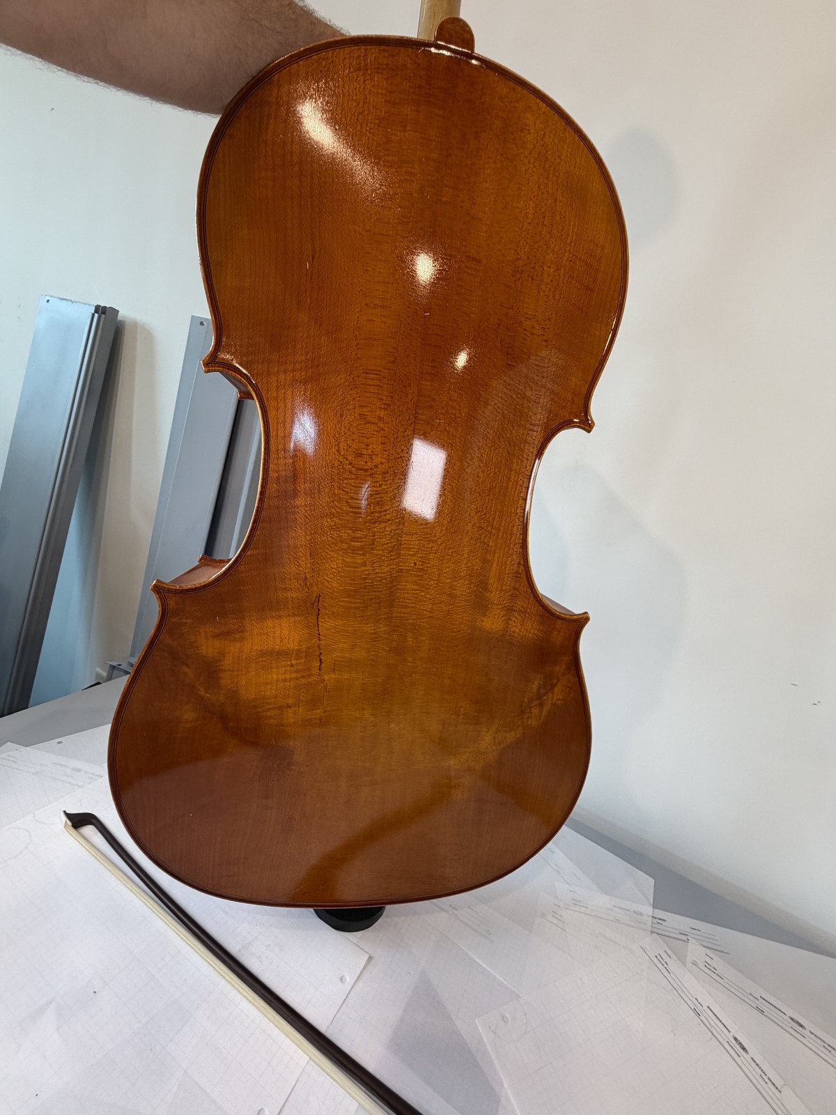 Strobel MC-100 4/4 Full Size Cello — Eastman Strings, 2008, Bow + Bag