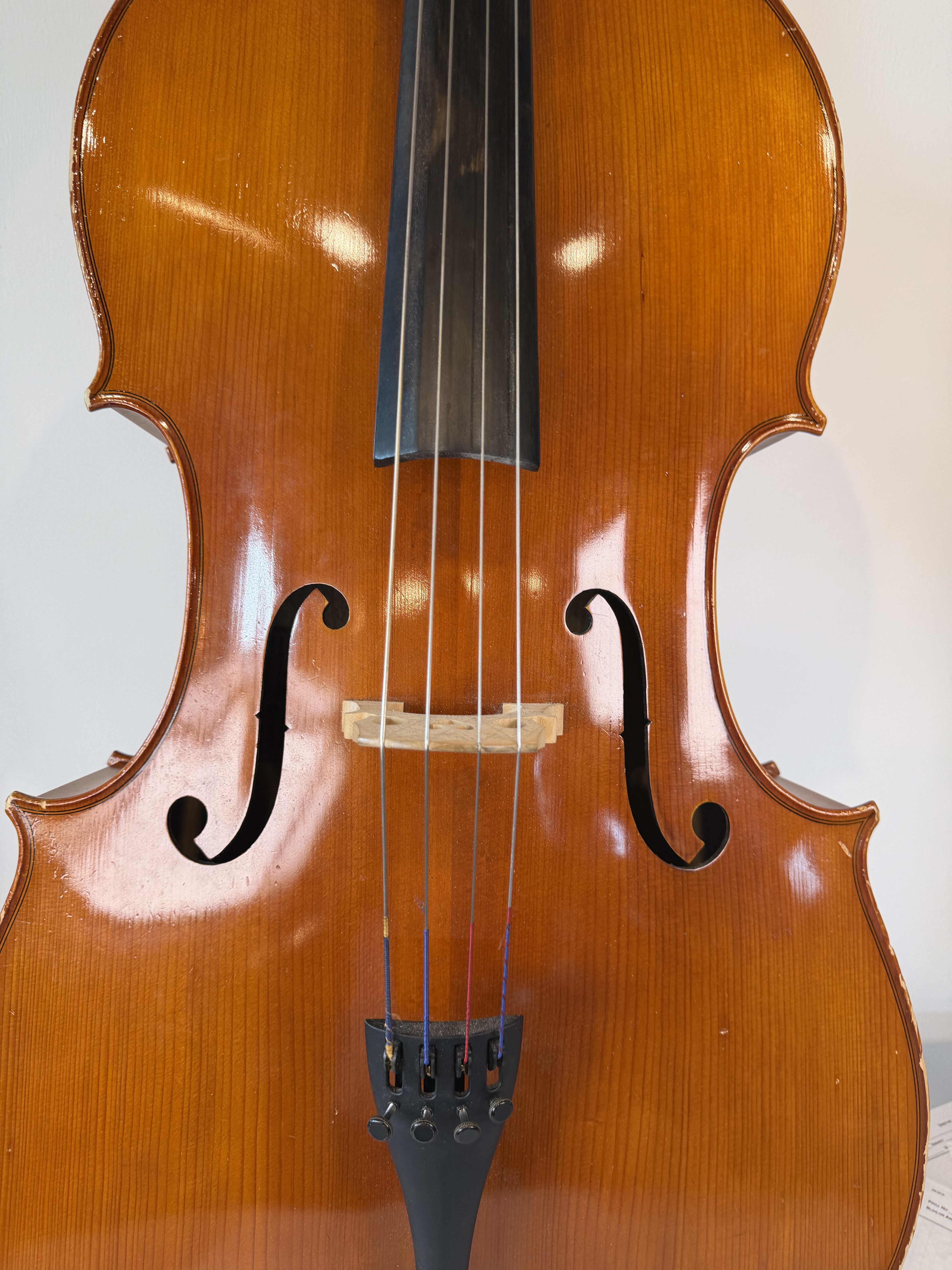 Strobel MC-100 4/4 Full Size Cello — Eastman Strings, 2008, Bow + Bag