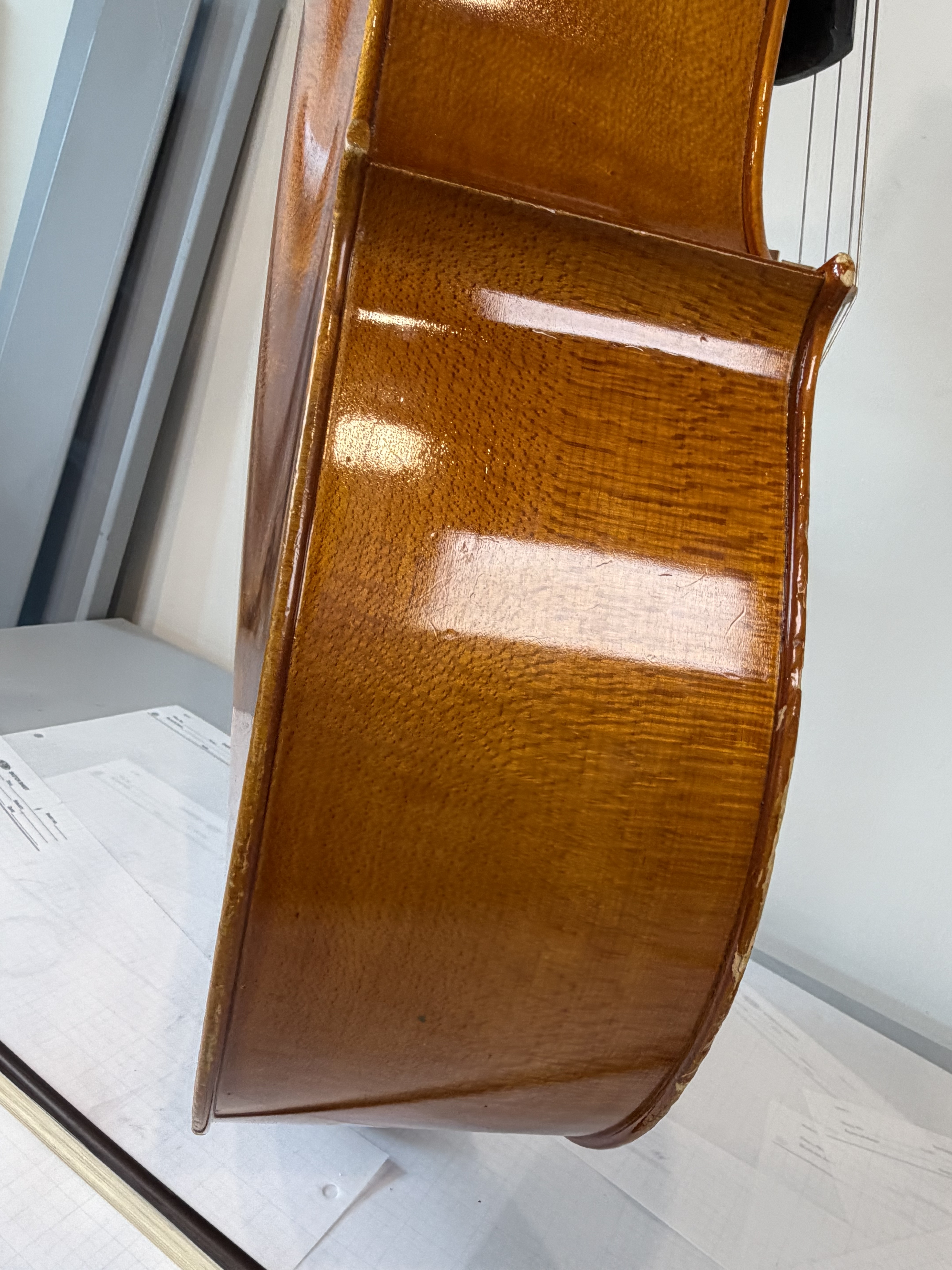 Strobel MC-100 4/4 Full Size Cello — Eastman Strings, 2008, Bow + Bag