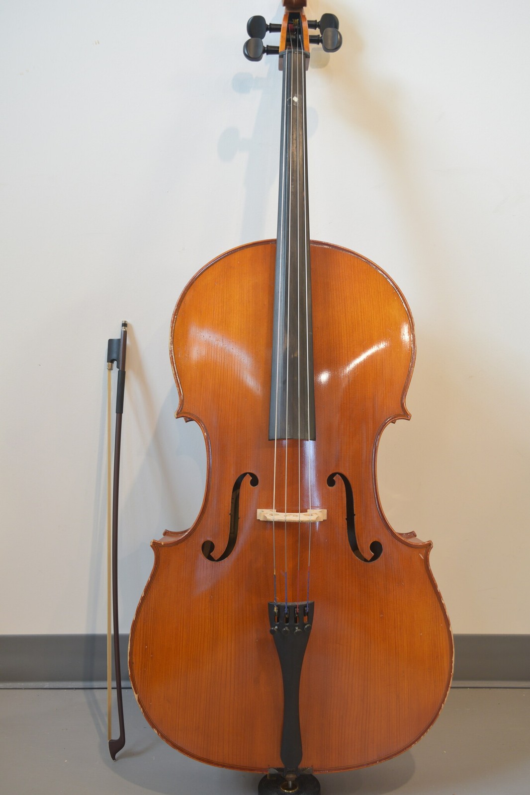 Strobel MC-100 4/4 Full Size Cello — Eastman Strings, 2008, Bow + Bag