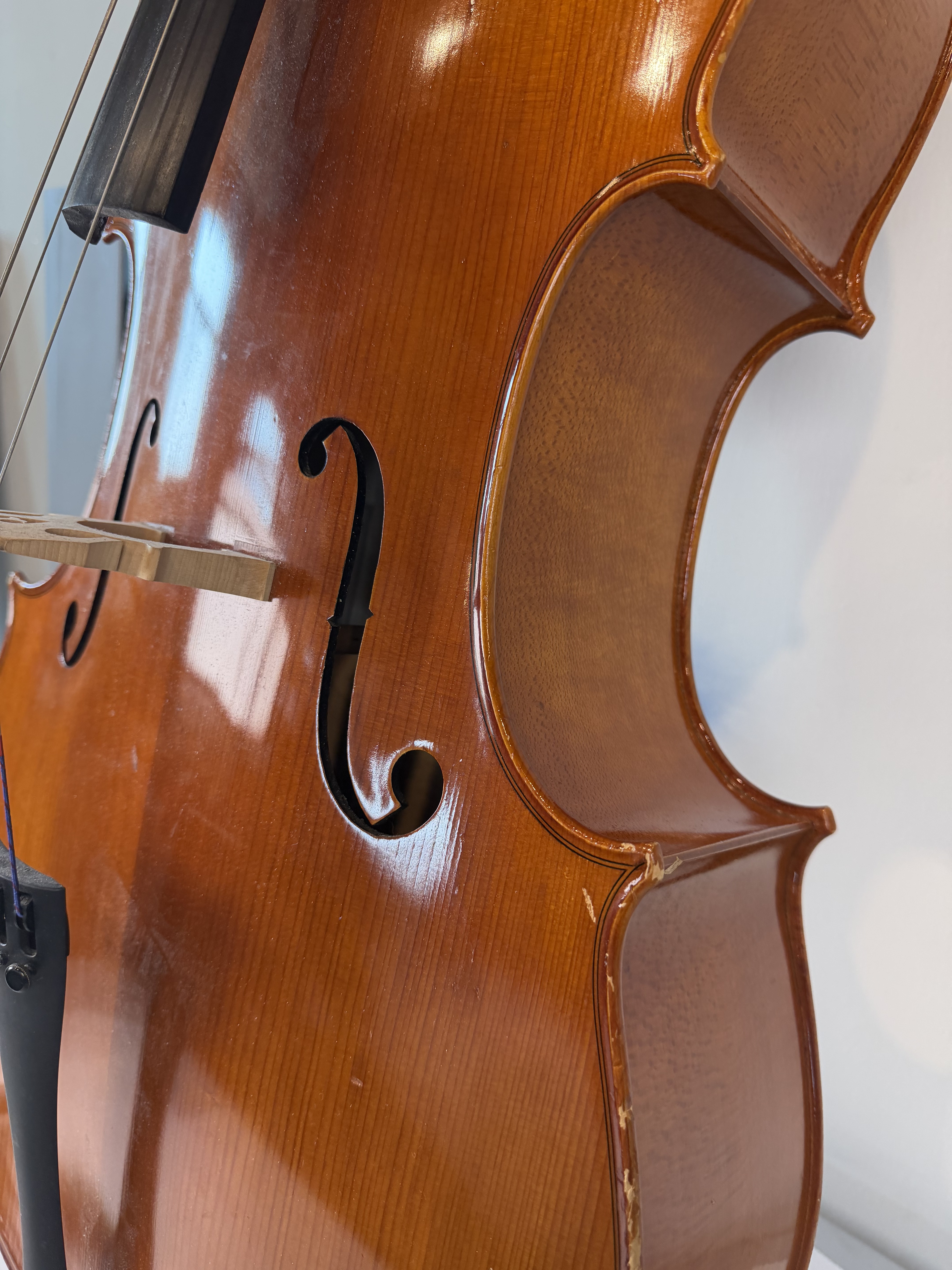 Strobel MC-100 4/4 Full Size Cello — Eastman Strings, 2008, Bow + Bag
