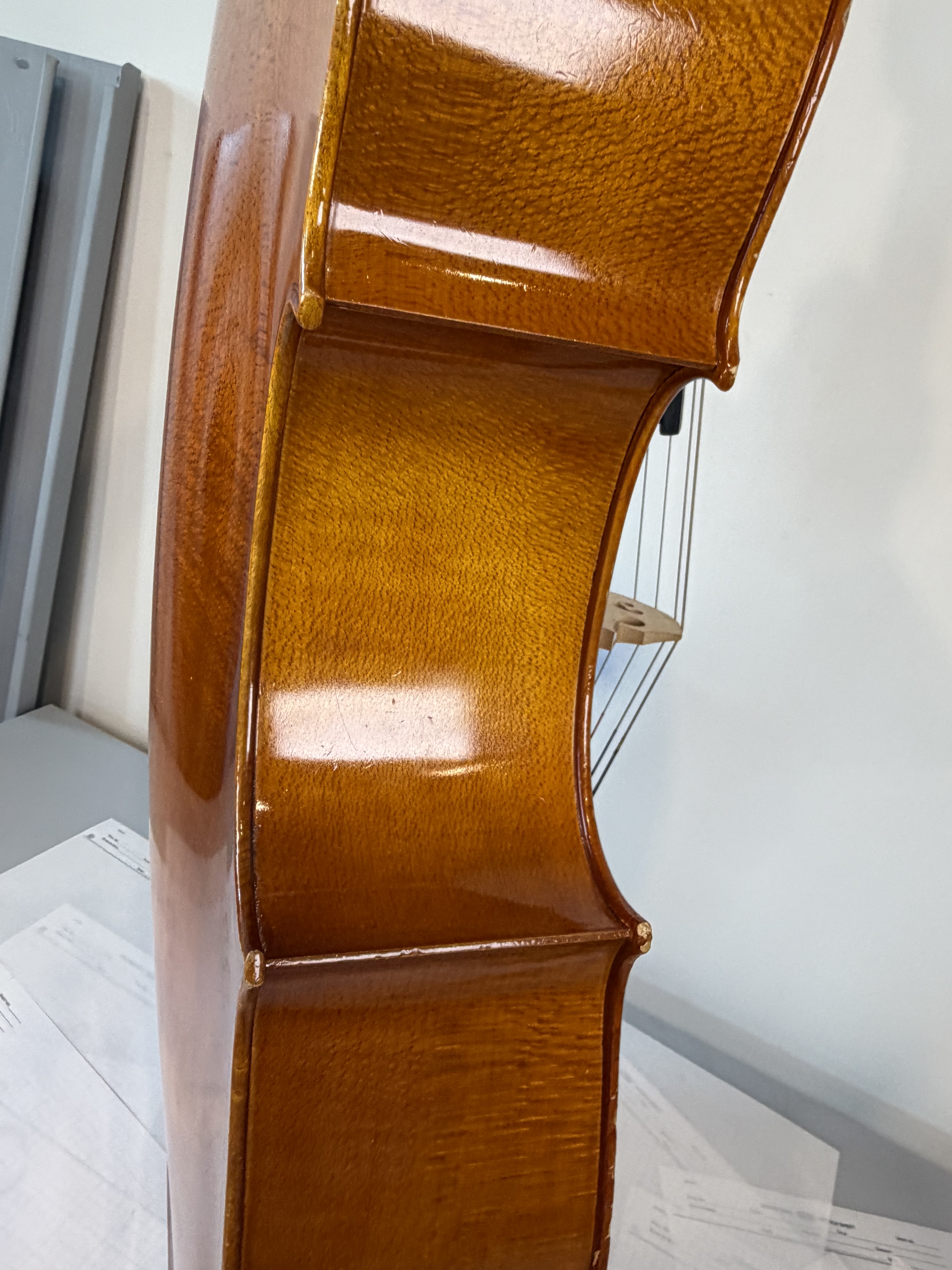 Strobel MC-100 4/4 Full Size Cello — Eastman Strings, 2008, Bow + Bag