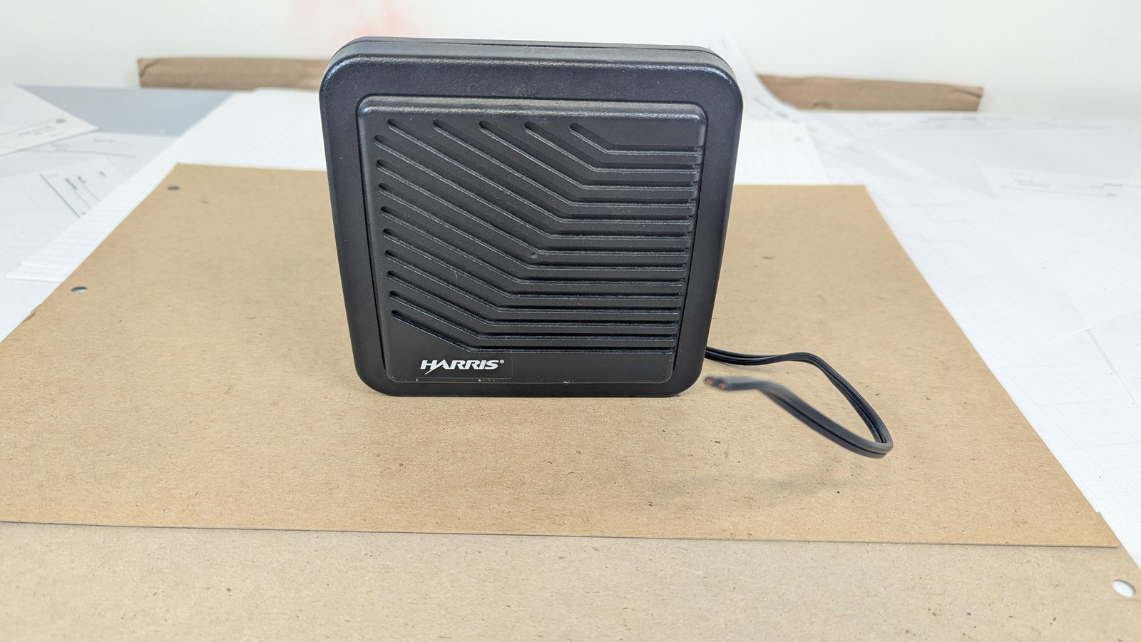 Harris XG-75M M7300 M5300 800MHz Mobile Radio + Control Head Mic Speaker Bundle