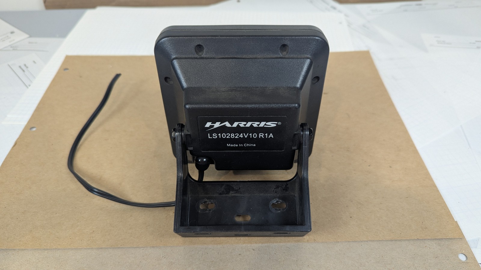 Harris XG-75M M7300 M5300 800MHz Mobile Radio + Control Head Mic Speaker Bundle