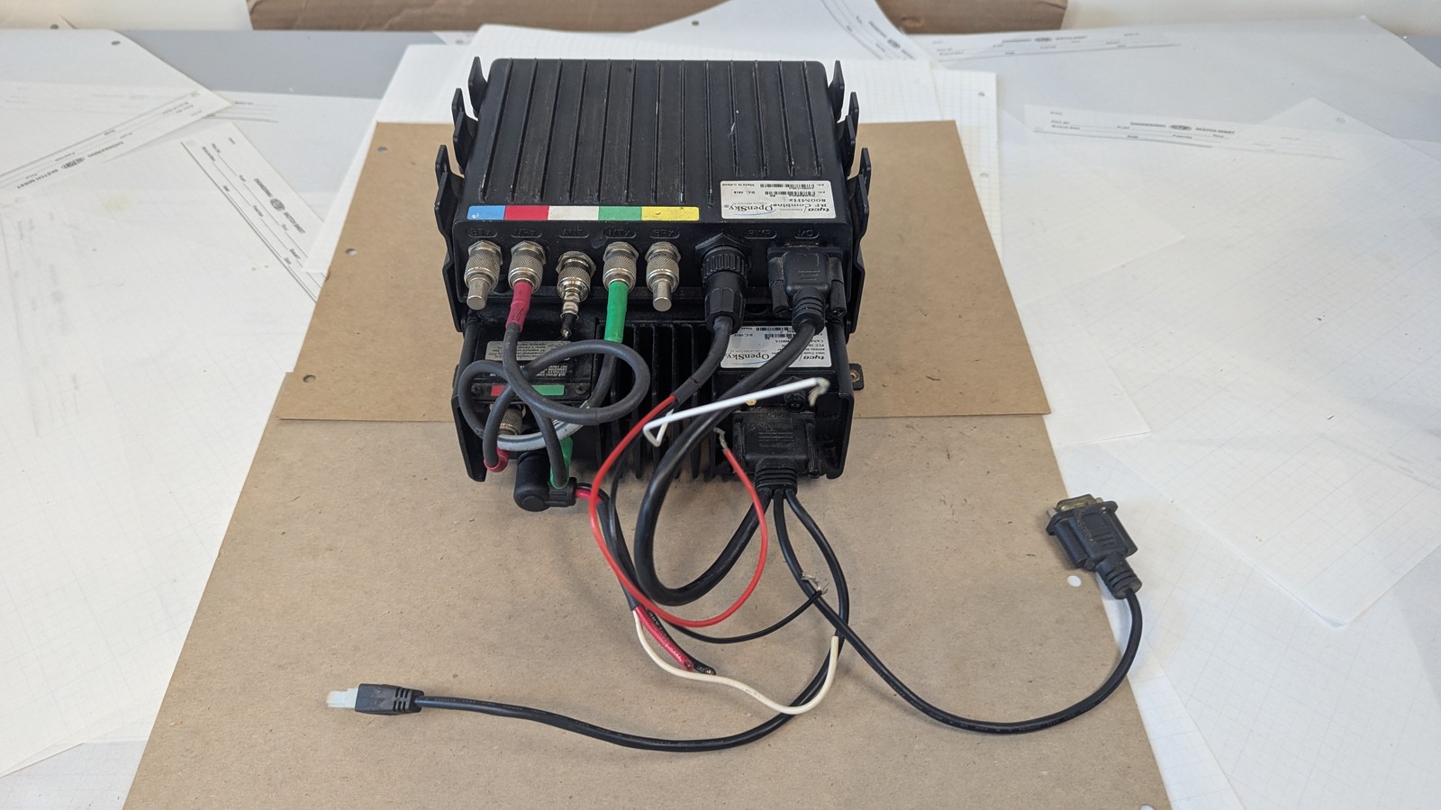 Tyco M/A-COM OpenSky M803 800MHz Vehicular Repeater Base RF Combiner CH-103 Head