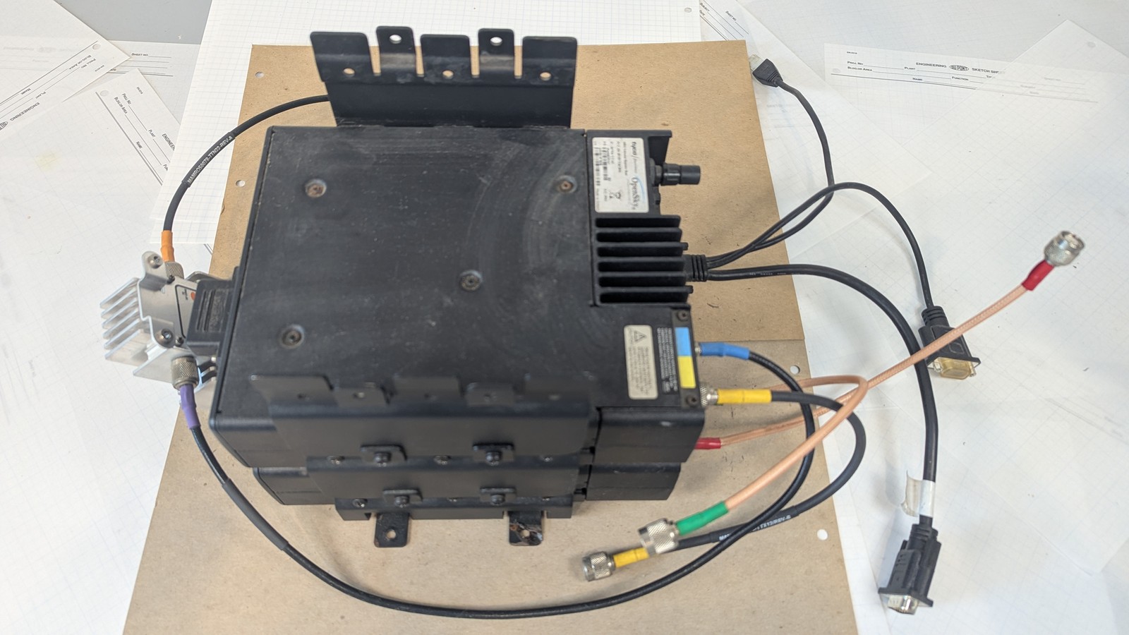 Tyco M/A-COM OpenSky M803 800MHz Vehicular Repeater Base RF Combiner CH-103 Head