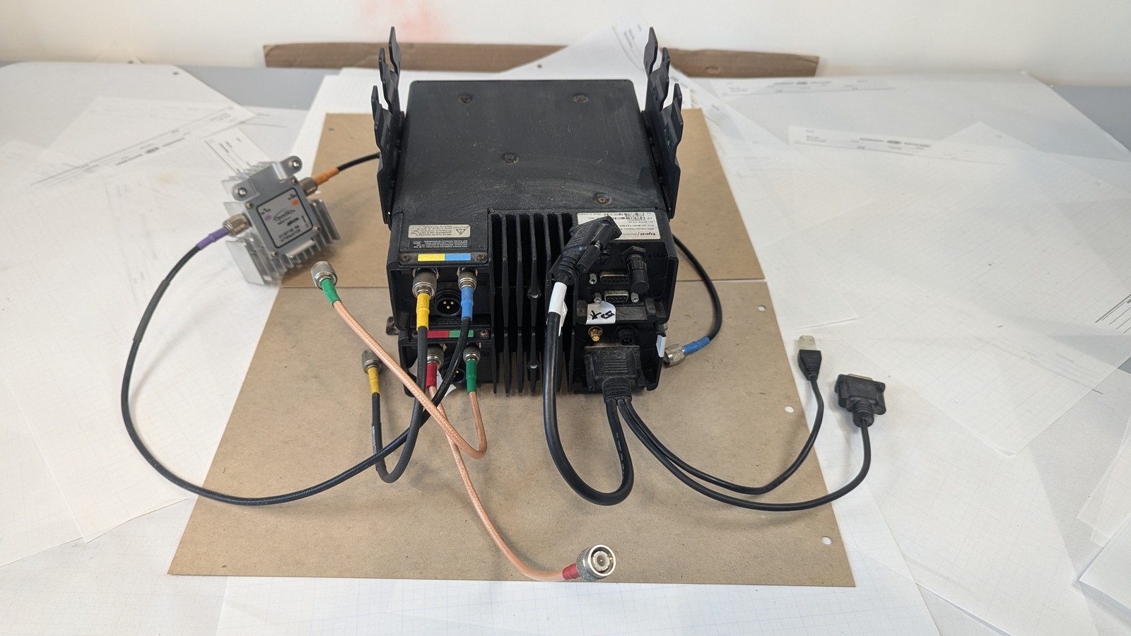 Tyco M/A-COM OpenSky M803 800MHz Vehicular Repeater Base RF Combiner CH-103 Head