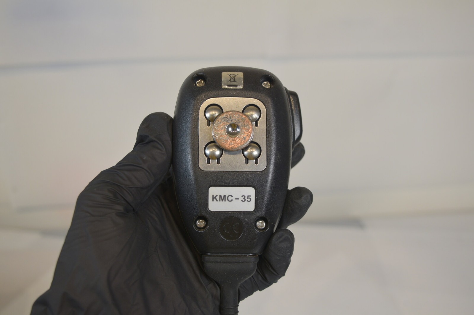 Kenwood TK-6110-2 Low Band 35-50 MHz 70W Mobile Radio + Mic + DC Cable RX Tested