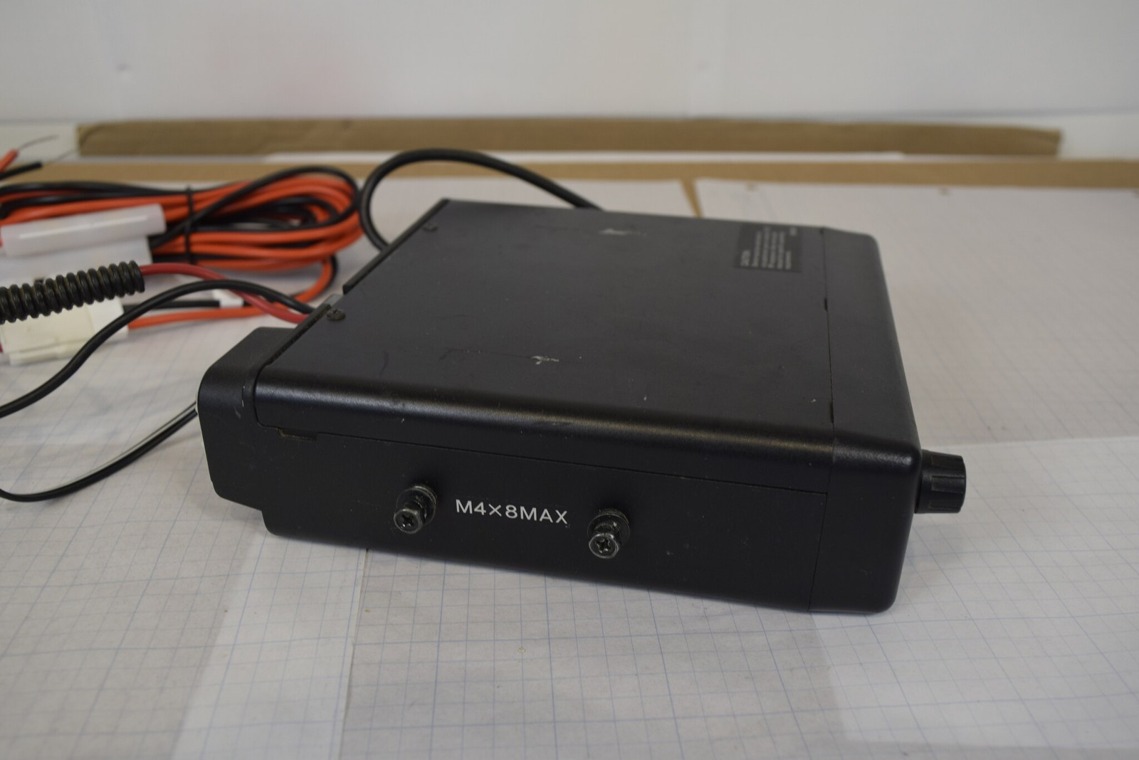 Kenwood TK-6110-2 Low Band 35-50 MHz 70W Mobile Radio + KES-5 Speaker + KMC-35