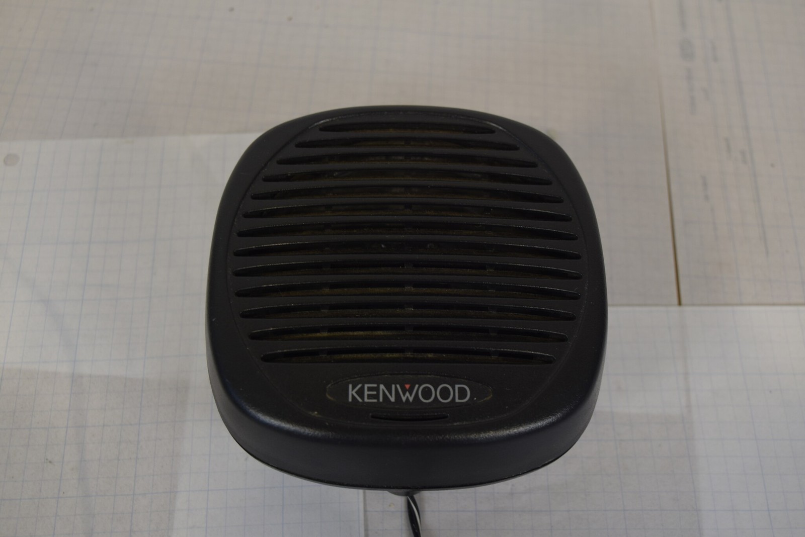 Kenwood TK-6110-2 Low Band 35-50 MHz 70W Mobile Radio + KES-5 Speaker + KMC-35