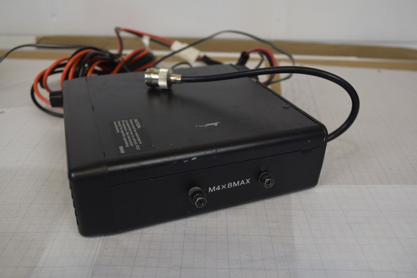 Kenwood TK-6110-2 Low Band 35-50 MHz 70W Mobile Radio + KES-5 Speaker + KMC-35