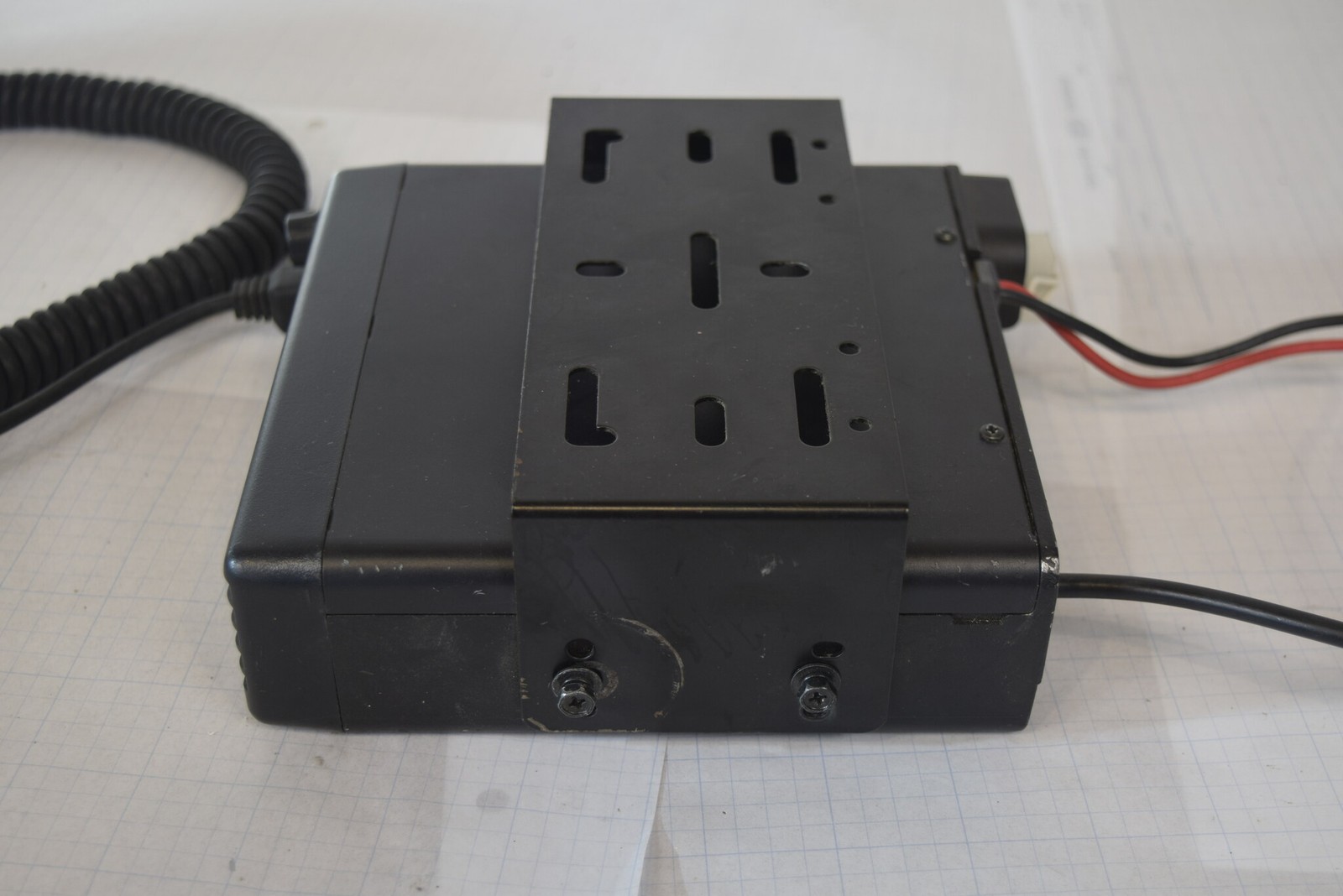 Kenwood TK-6110-1 Low Band 29.7-37 MHz 70W Mobile Radio + Mic - RX Tested