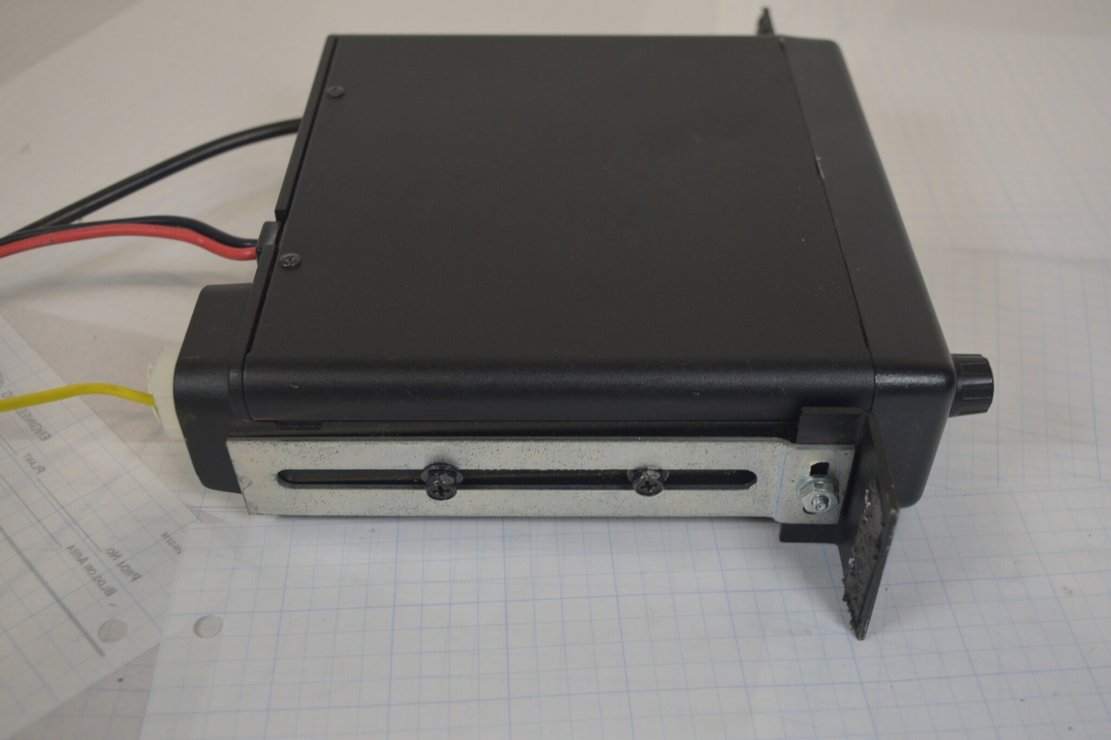 Kenwood TK-6110-1 Low Band 29.7-37 MHz 70W Mobile Radio + Mic - RX Tested