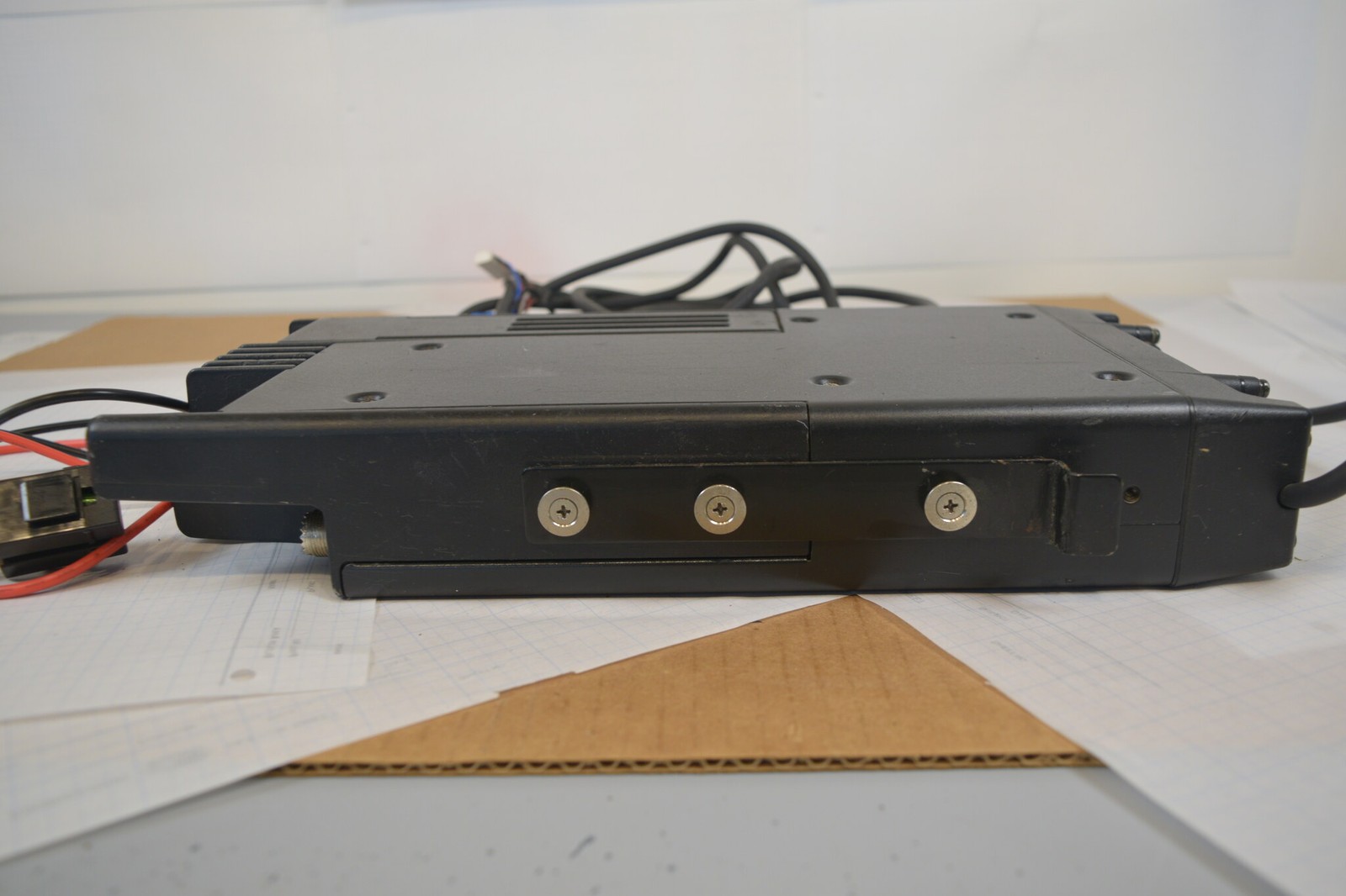 Kenwood TK-690H 110W 35-43 MHz Low Band Remote Mount Radio + KES-4 Speaker