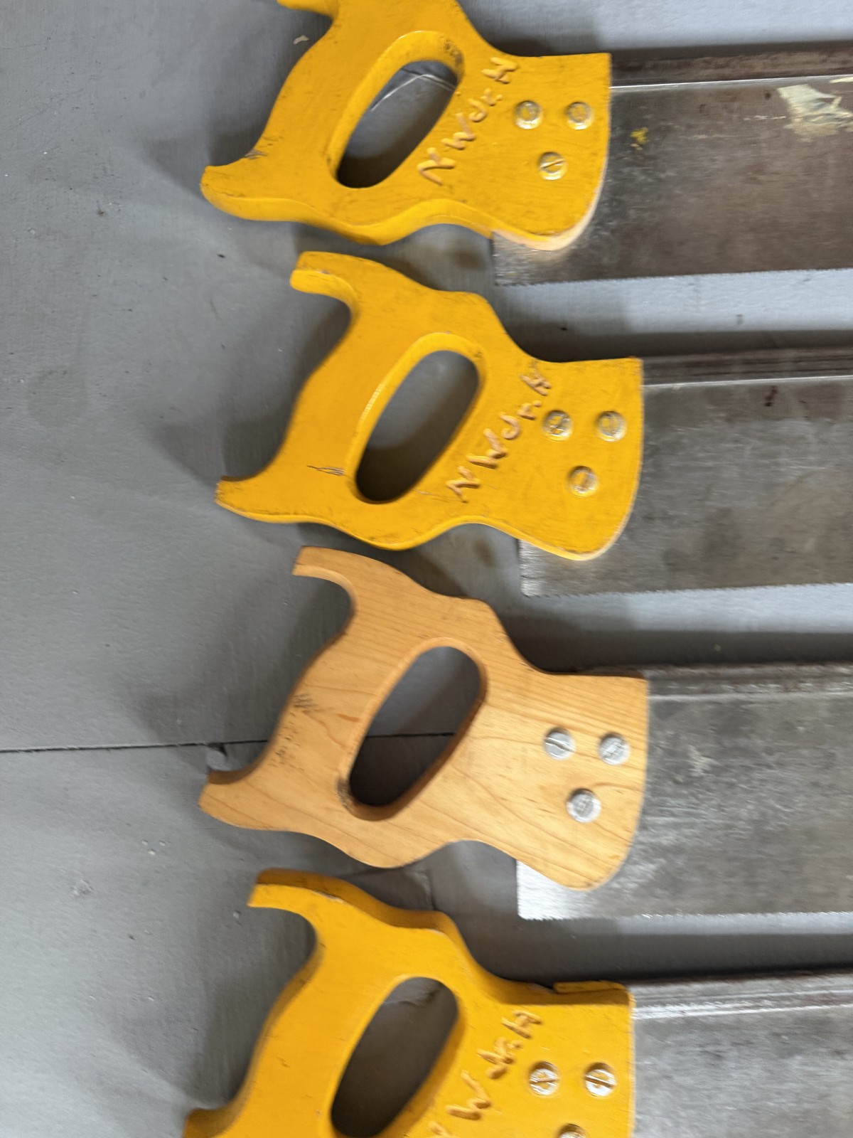 Lot of 7 Back Saws 6 Disston 14in Miter Saw Steel Spine Tenon Woodworking