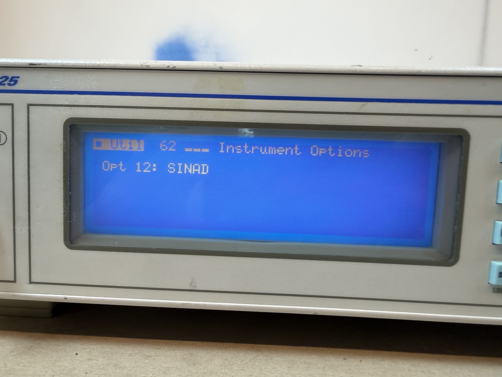 IFR Marconi 2025 RF Signal Generator 9kHz-2.51GHz Opt 12 SINAD GPIB RS232