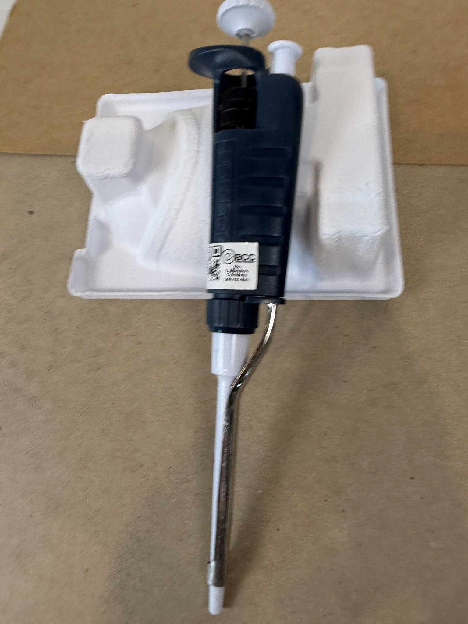 Gilson Pipetman Classic P200 50-200uL Single Channel Manual Pipette Tested