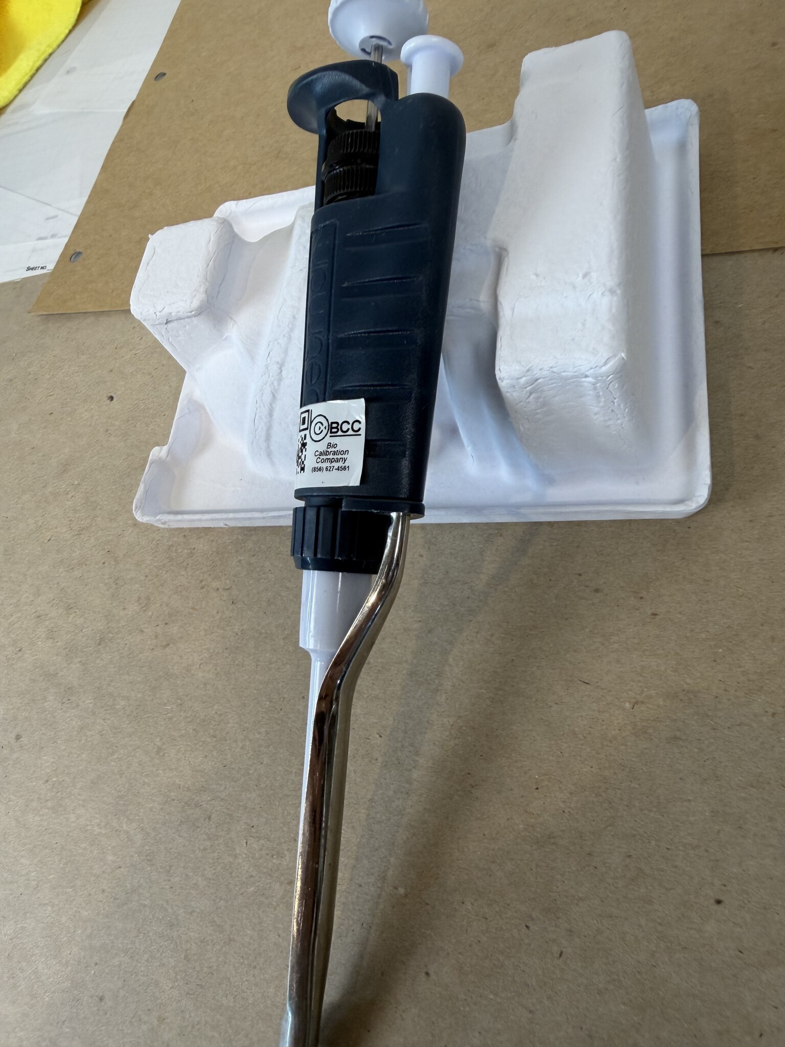 Gilson Pipetman Classic P200 50-200uL Single Channel Manual Pipette Tested