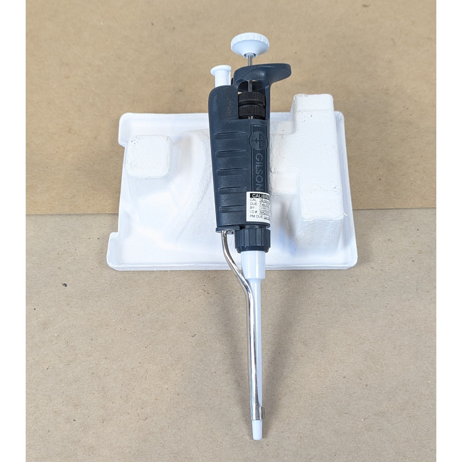 Gilson Pipetman Classic P200 50-200uL Single Channel Manual Pipette Tested