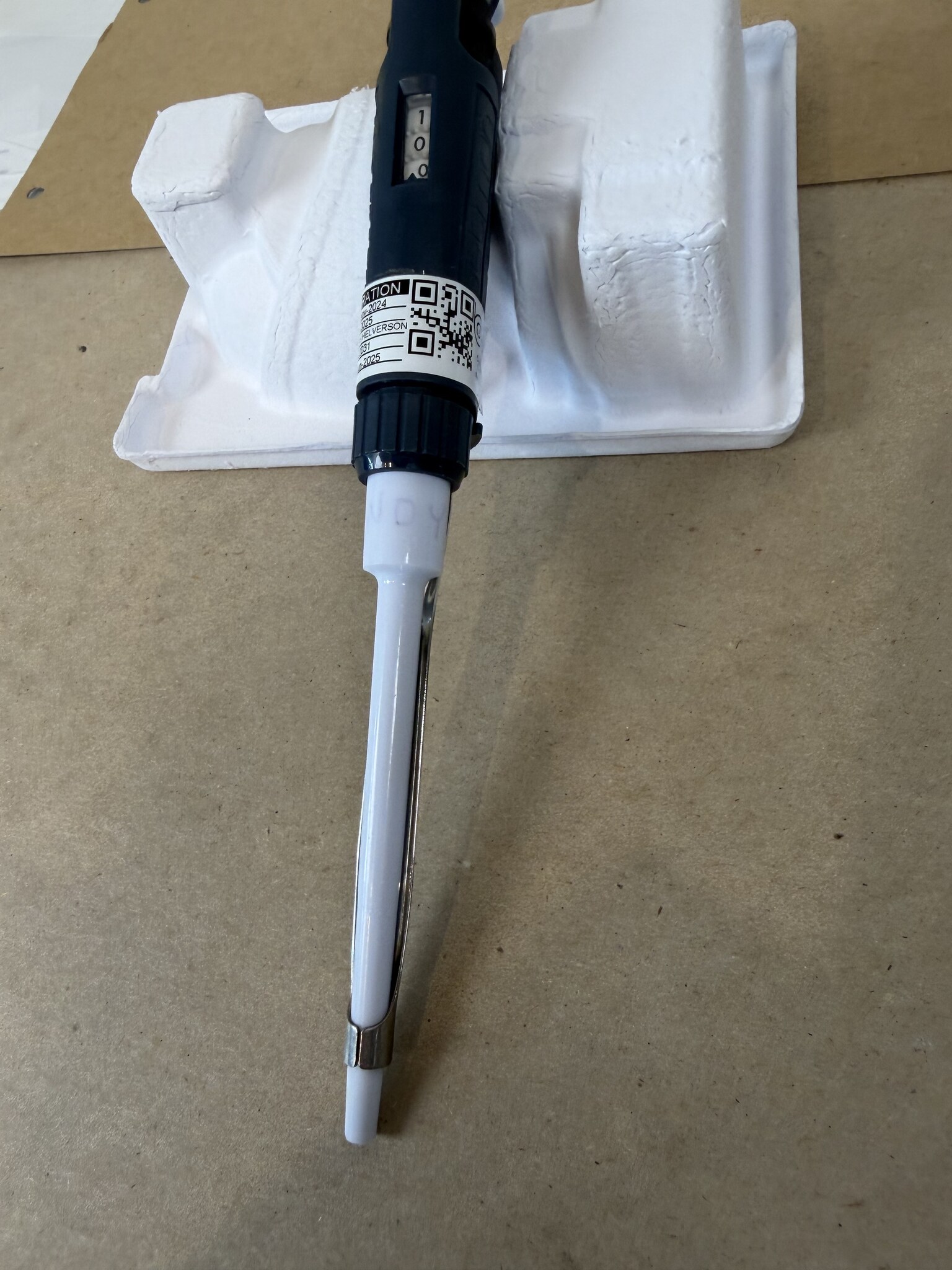 Gilson Pipetman Classic P200 50-200uL Single Channel Manual Pipette Tested