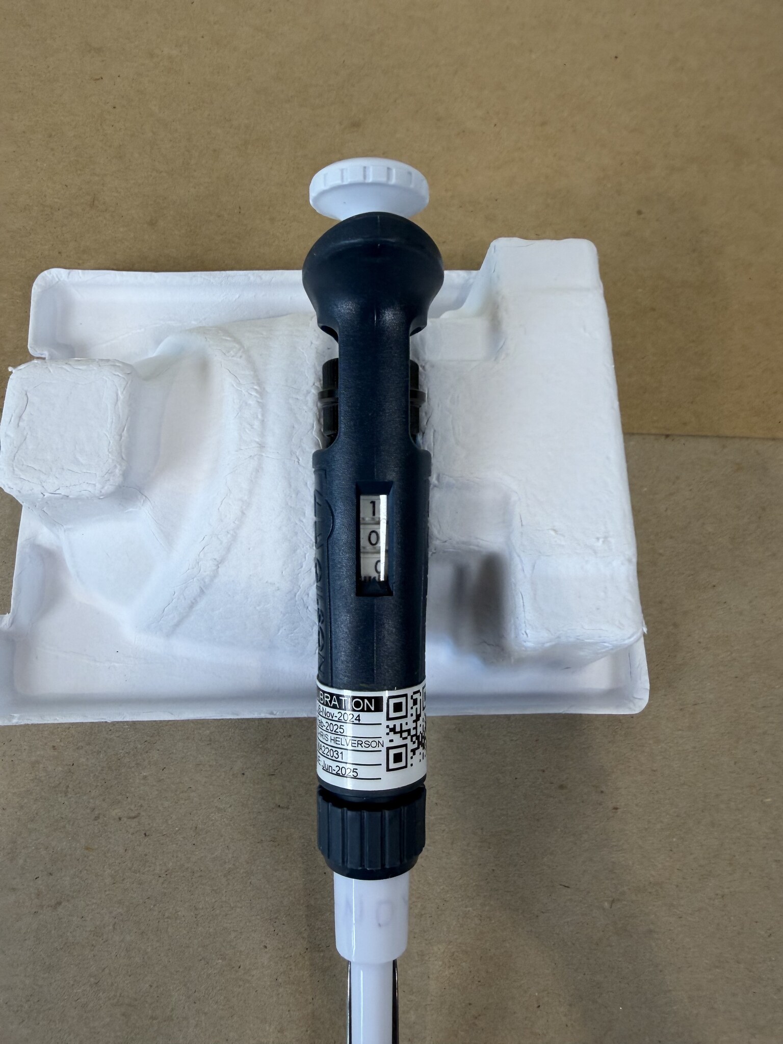 Gilson Pipetman Classic P200 50-200uL Single Channel Manual Pipette Tested