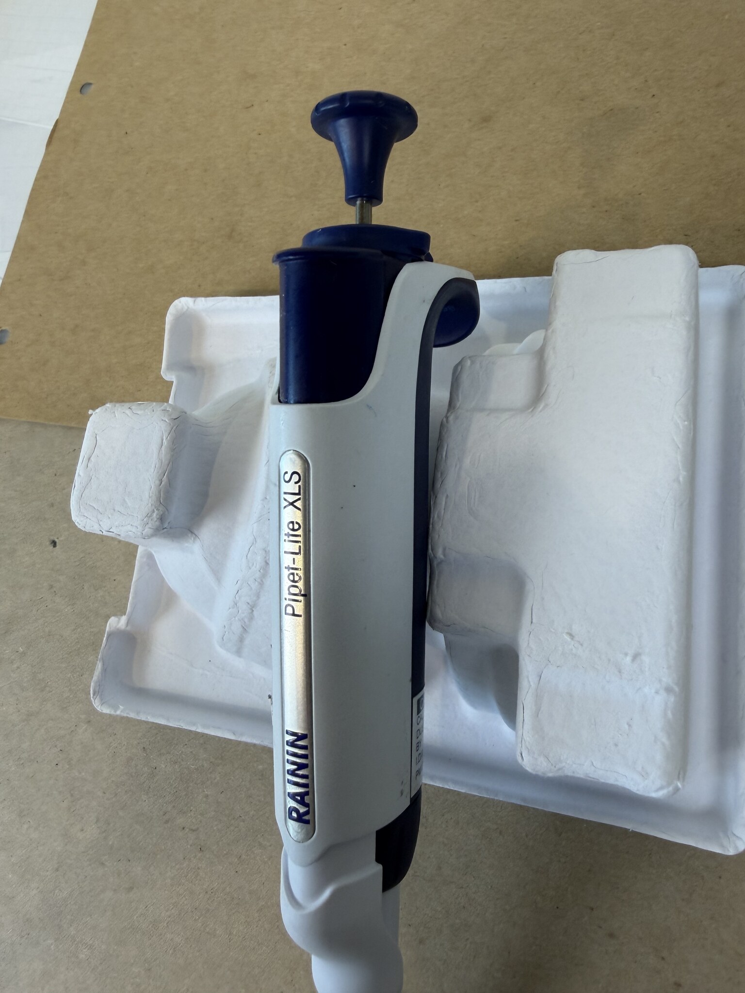 Rainin Pipet-Lite XLS L-20 2-20uL LTS Single Channel Pipette Tested