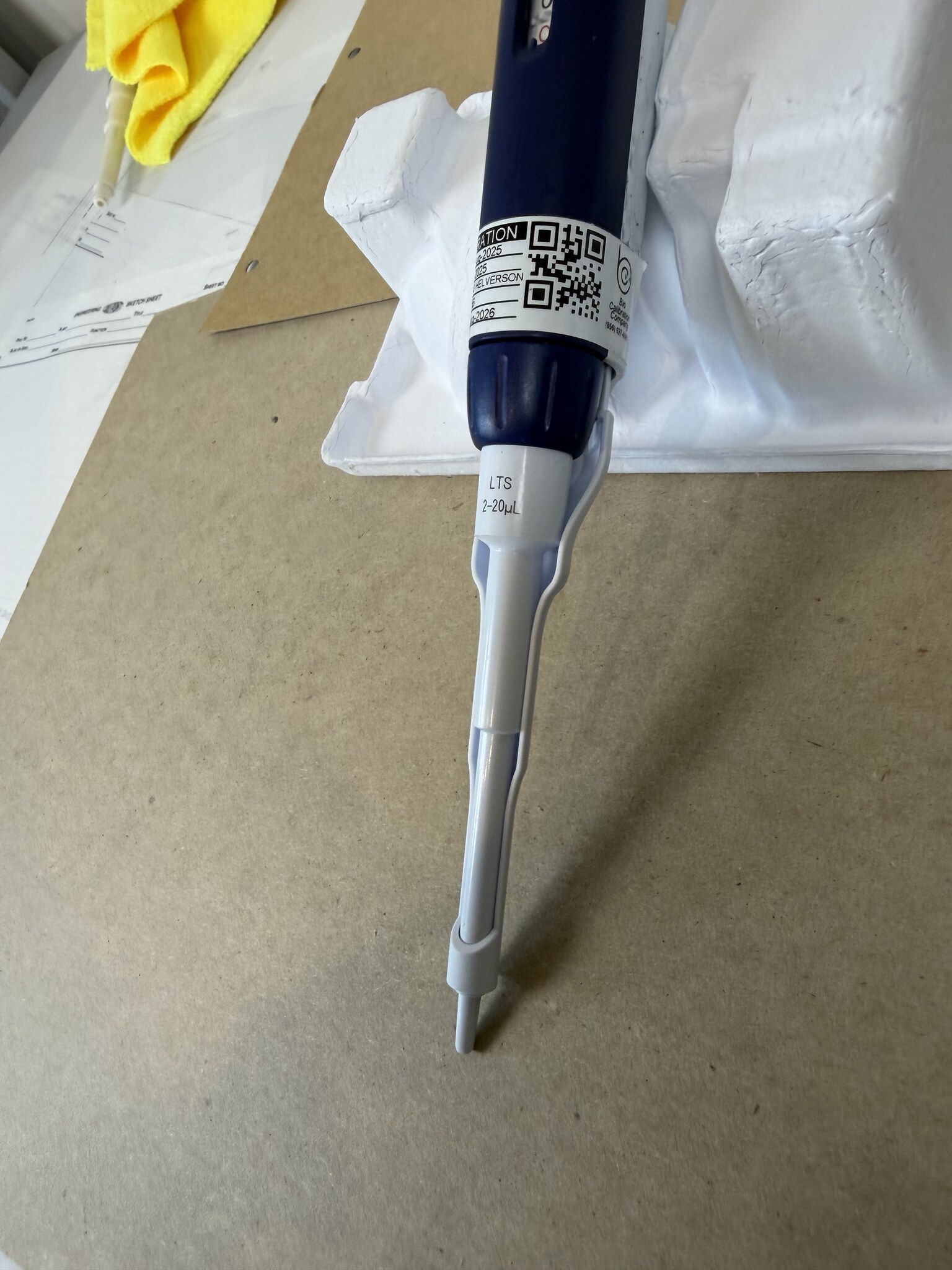 Rainin Pipet-Lite XLS L-20 2-20uL LTS Single Channel Pipette Tested