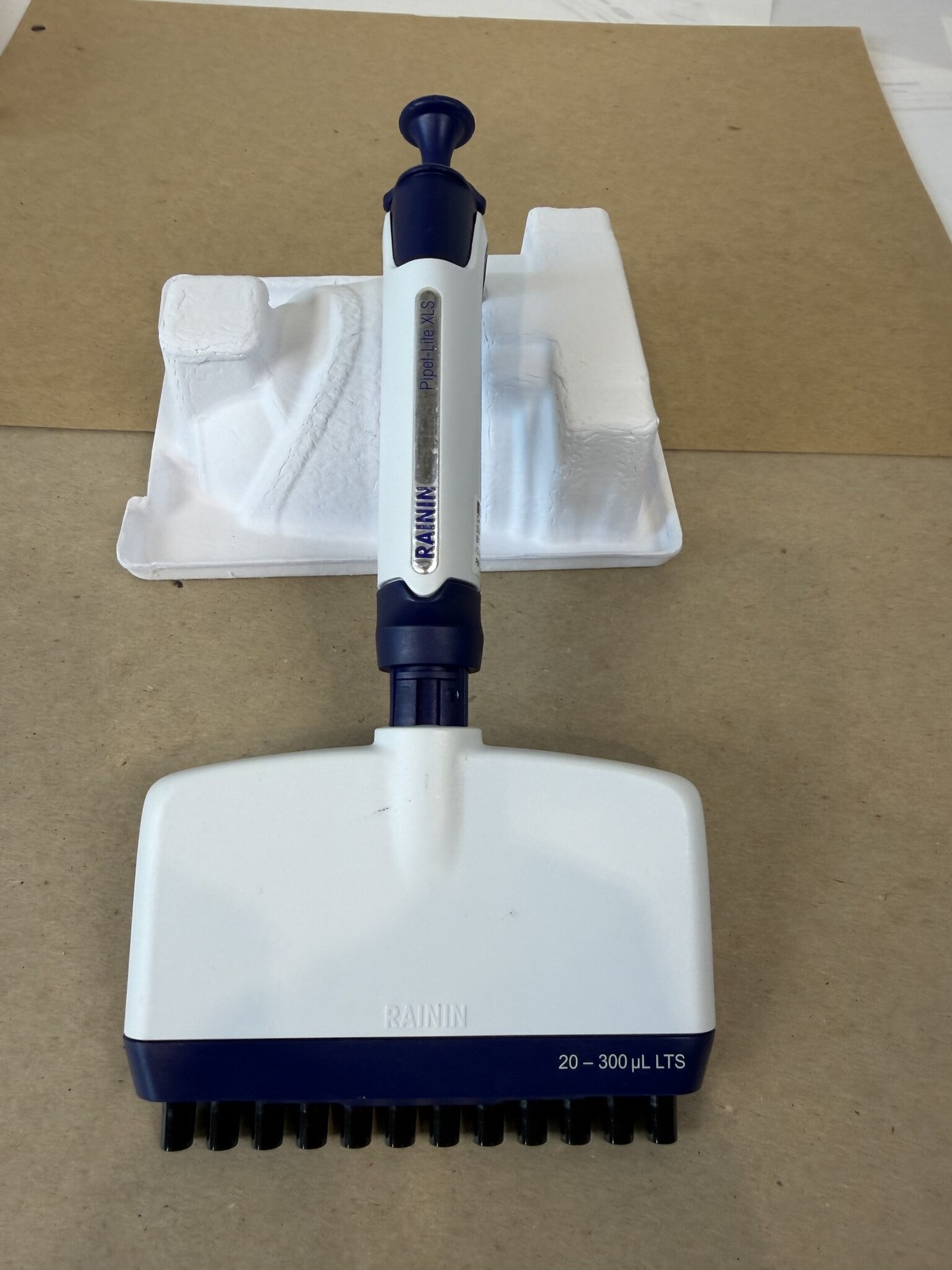 Rainin Pipet-Lite XLS 12-Channel 20-300uL LTS Manual Pipette Tested