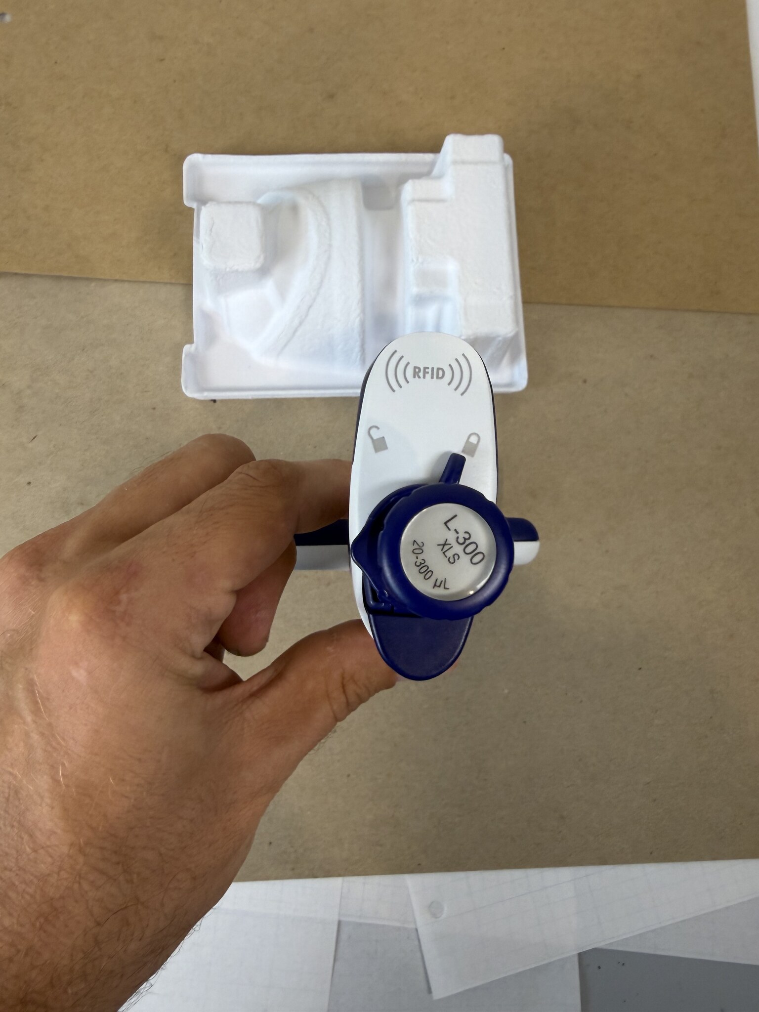Rainin Pipet-Lite XLS 12-Channel 20-300uL LTS Manual Pipette Tested