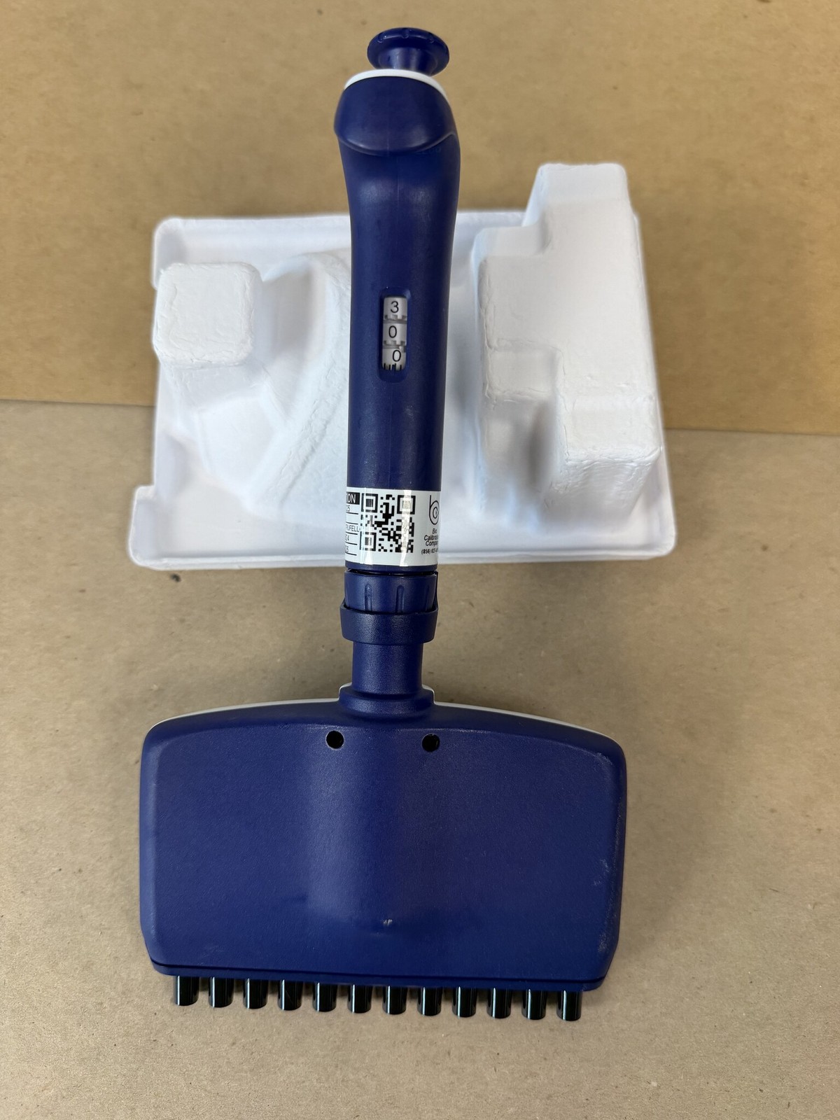 Rainin Pipet-Lite XLS 12-Channel 20-300uL LTS Manual Pipette Tested
