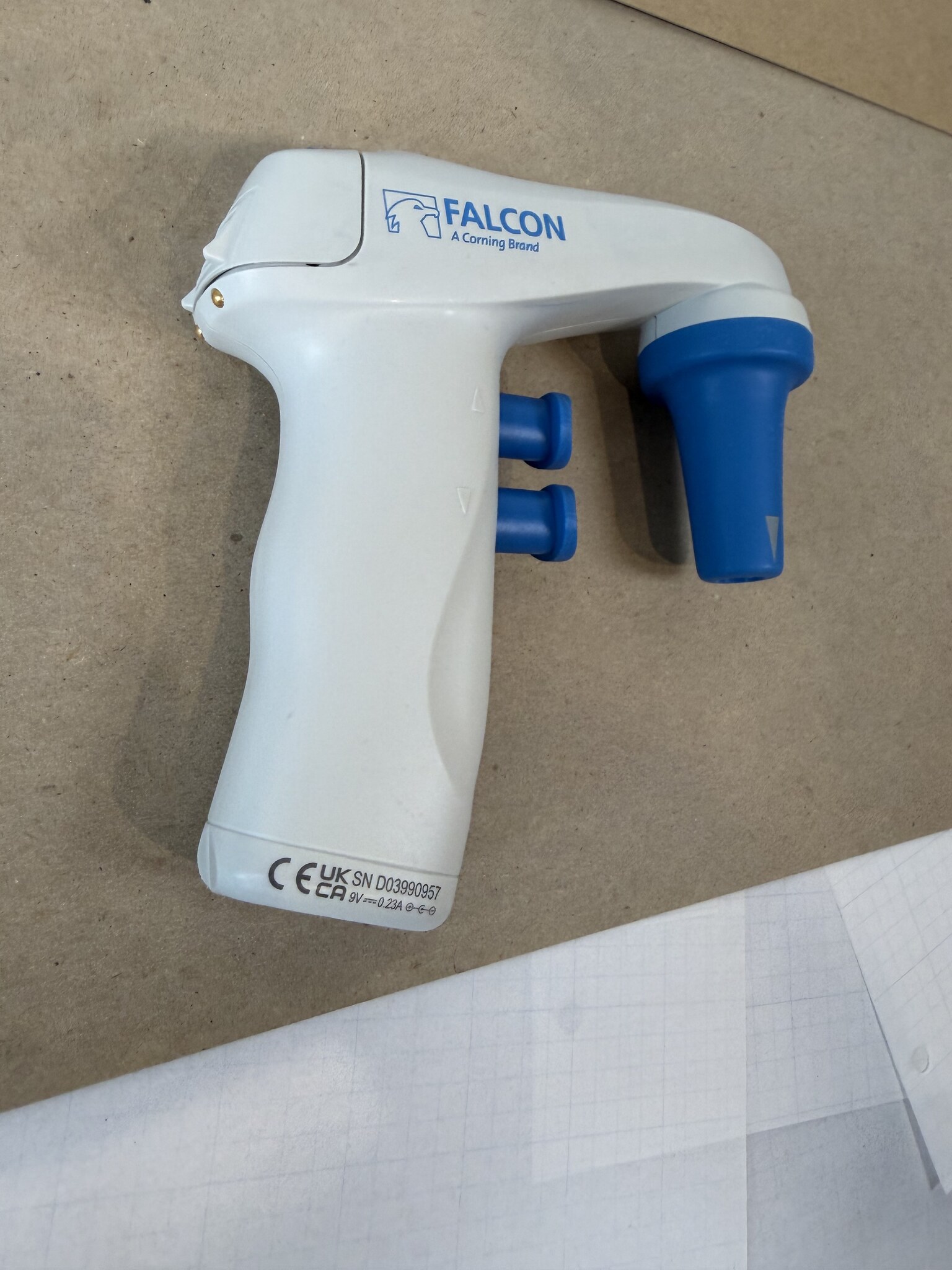 Corning Falcon Pipet Controller 357469 Serological Pipette Filler Tested Works