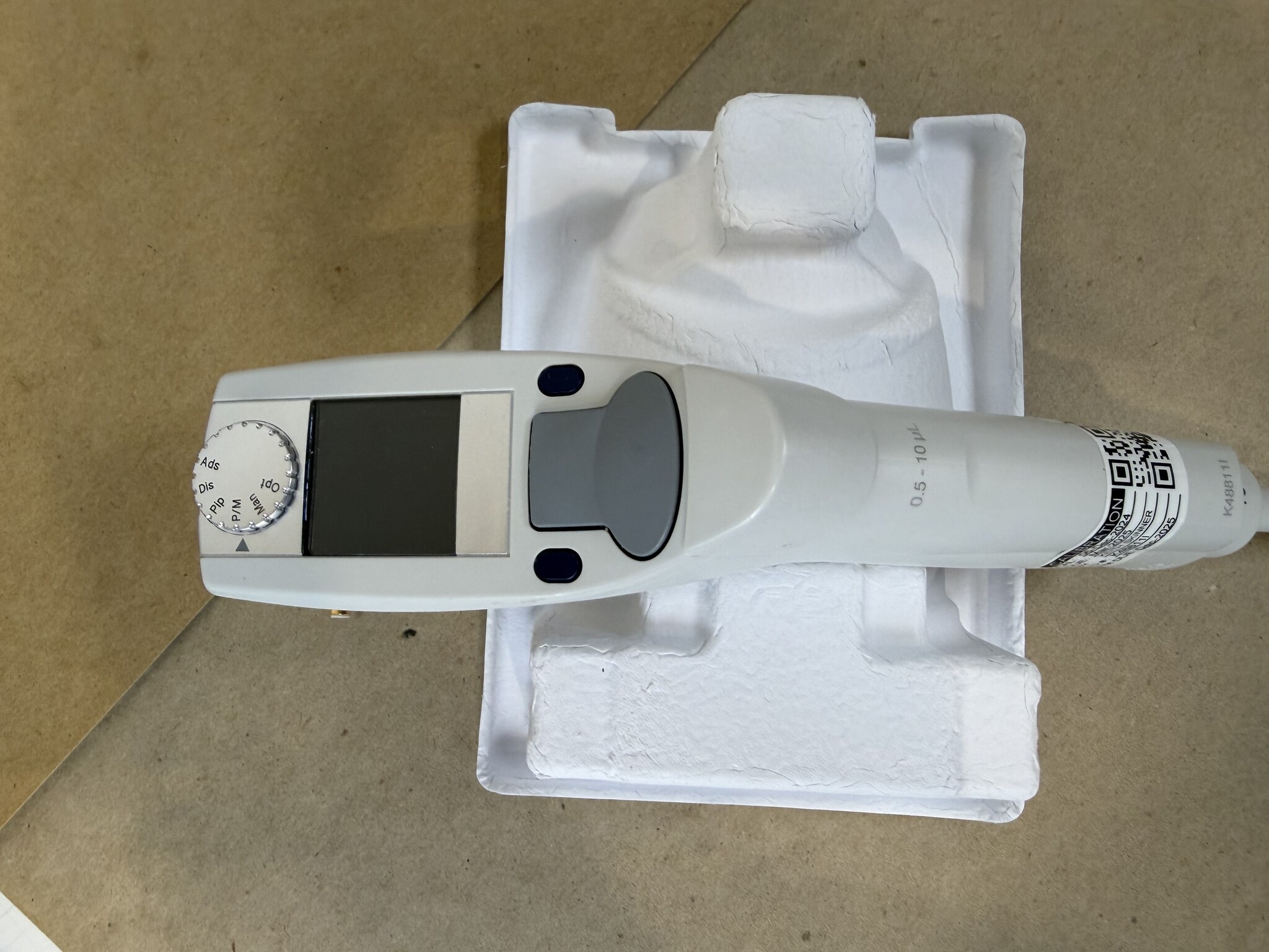 Eppendorf Xplorer 0.5-10uL Electronic Pipette - AS-IS Parts/Repair, Service Mode