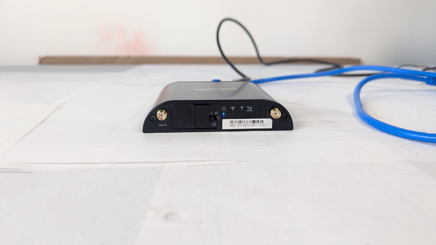 Cradlepoint COR IBR600LPE Cat3 LTE Router Gateway Verizon M2M IoT - Tested