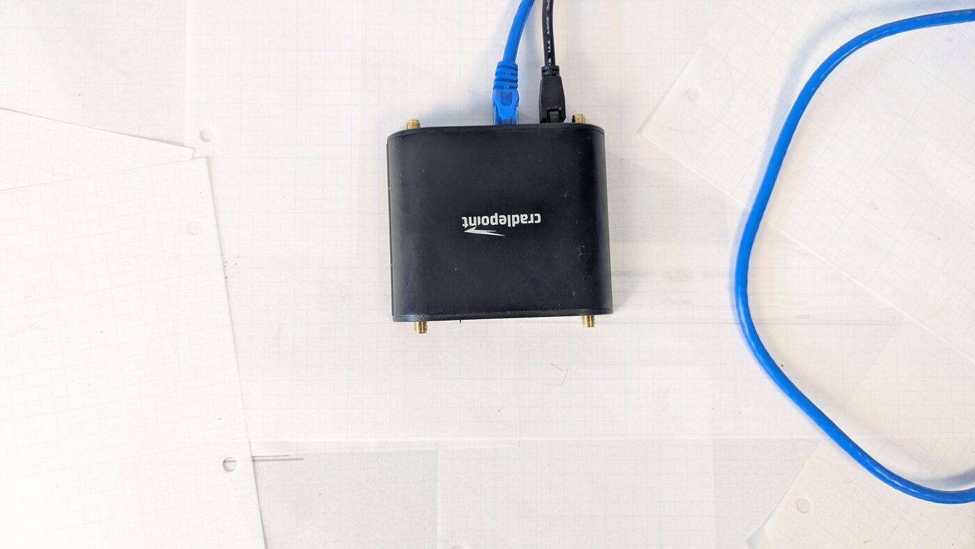 Cradlepoint COR IBR600LPE Cat3 LTE Router Gateway Verizon M2M IoT - Tested