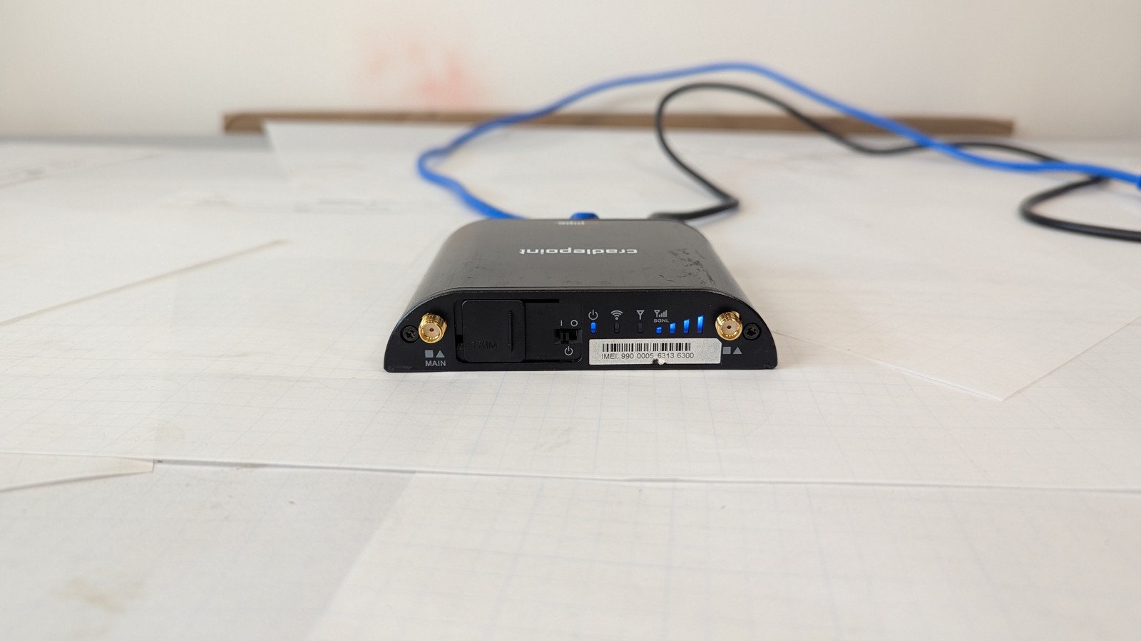 Cradlepoint COR IBR600LE Cat3 LTE Router Gateway Verizon M2M IoT - Tested