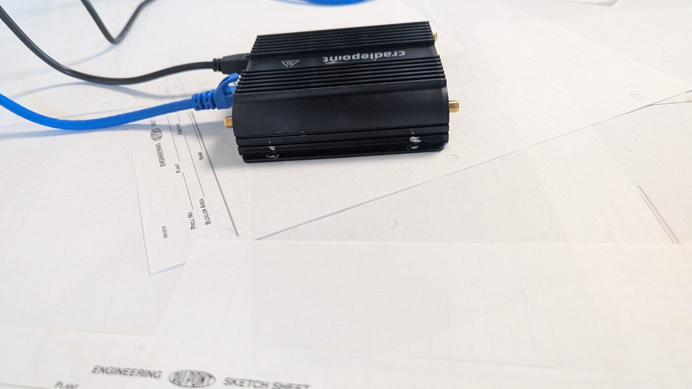 Cradlepoint COR IBR600B-LP4 Cat4 LTE Router Gateway M2M IoT - Tested