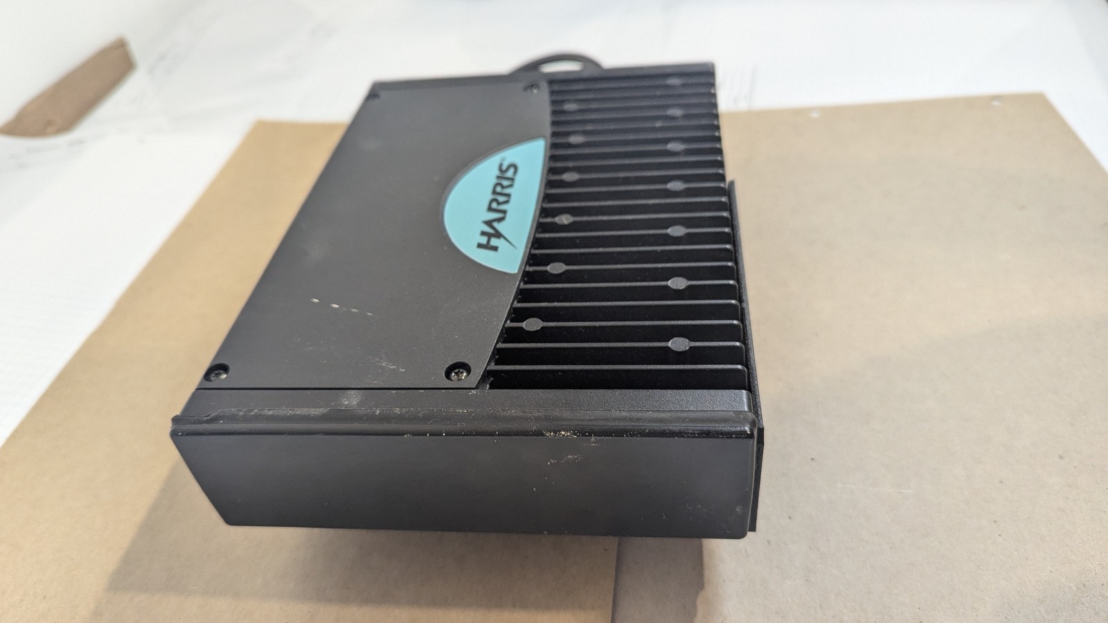 Harris XG-75M M7300 M5300 800MHz Mobile Radio Kit + Control Head Mic Speaker