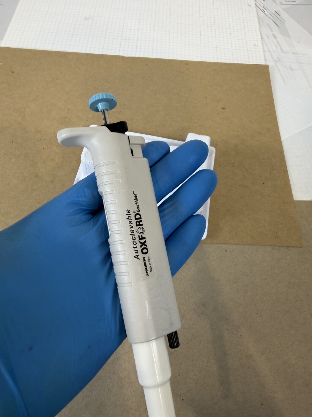 Oxford BenchMate 100-1000uL Single Channel Pipette Nichiryo Autoclavable Japan