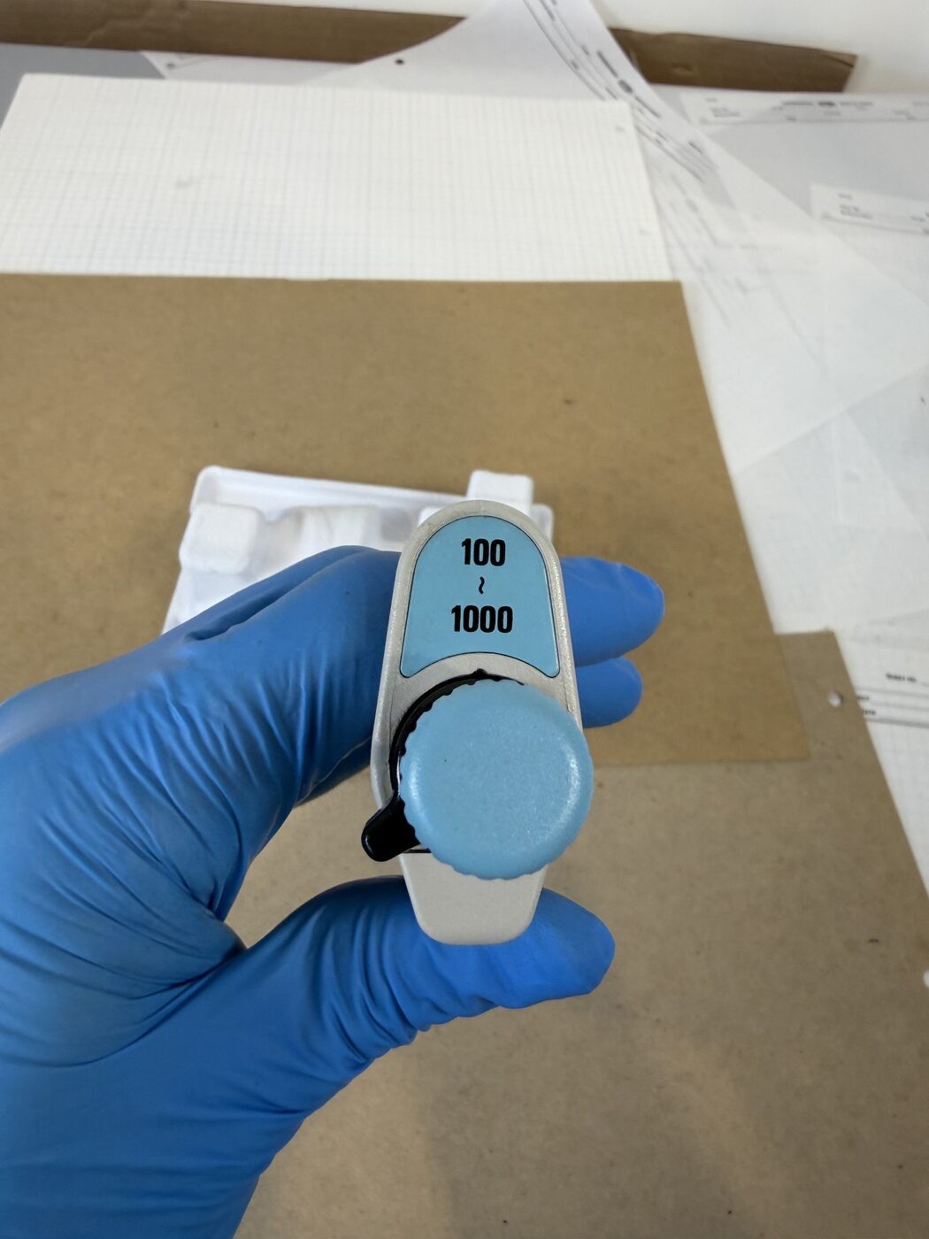 Oxford BenchMate 100-1000uL Single Channel Pipette Nichiryo Autoclavable Japan